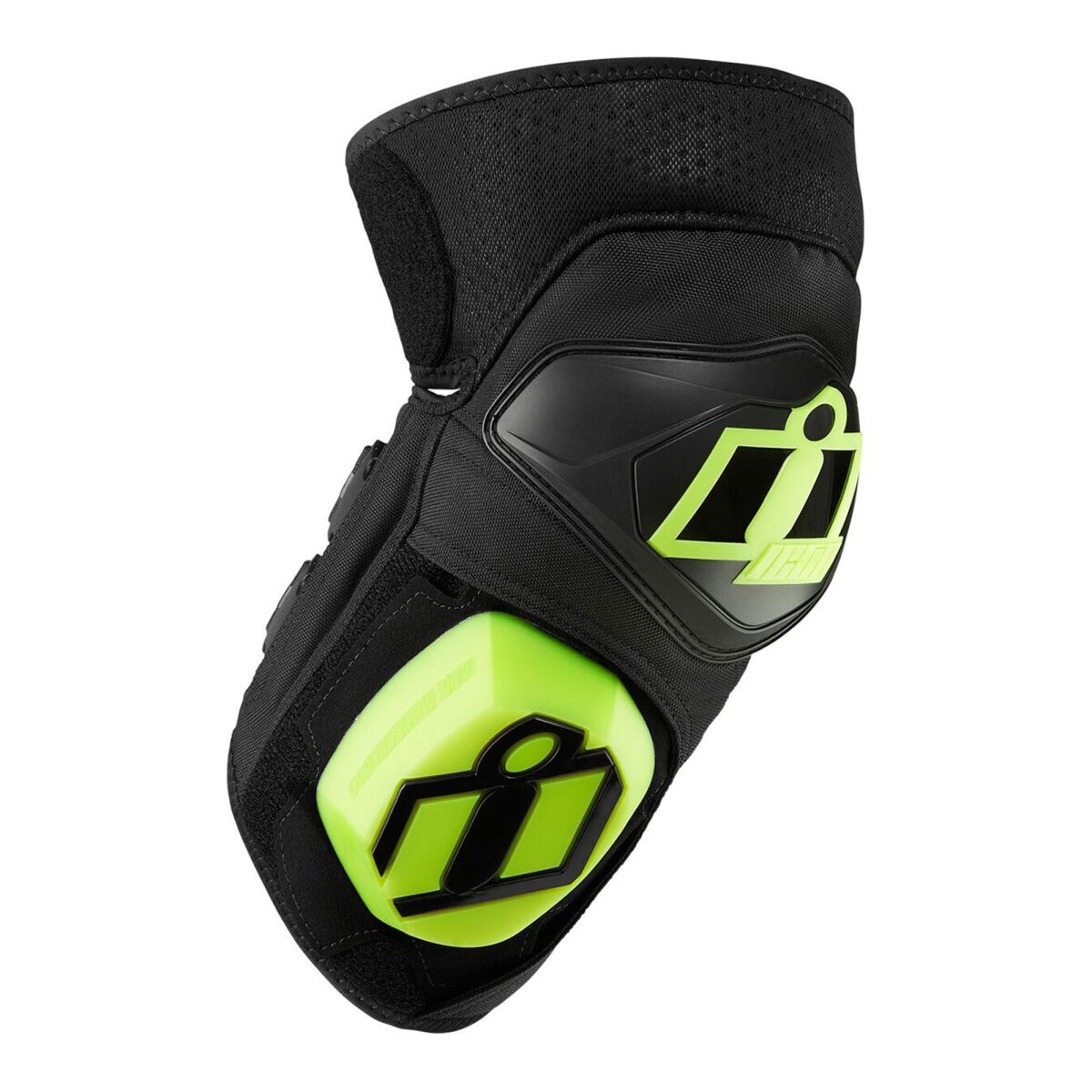 Icon Cloverleaf 2 Knee Protection Black / Yellow