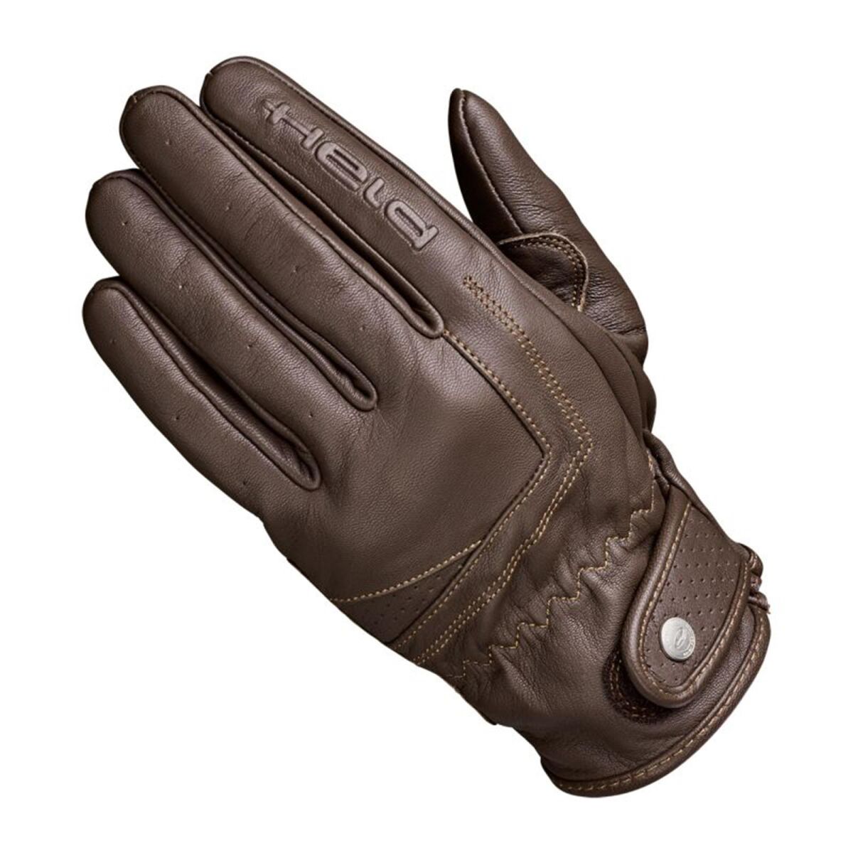 Held Classic Rider Protective Motorcycle Glove Brown