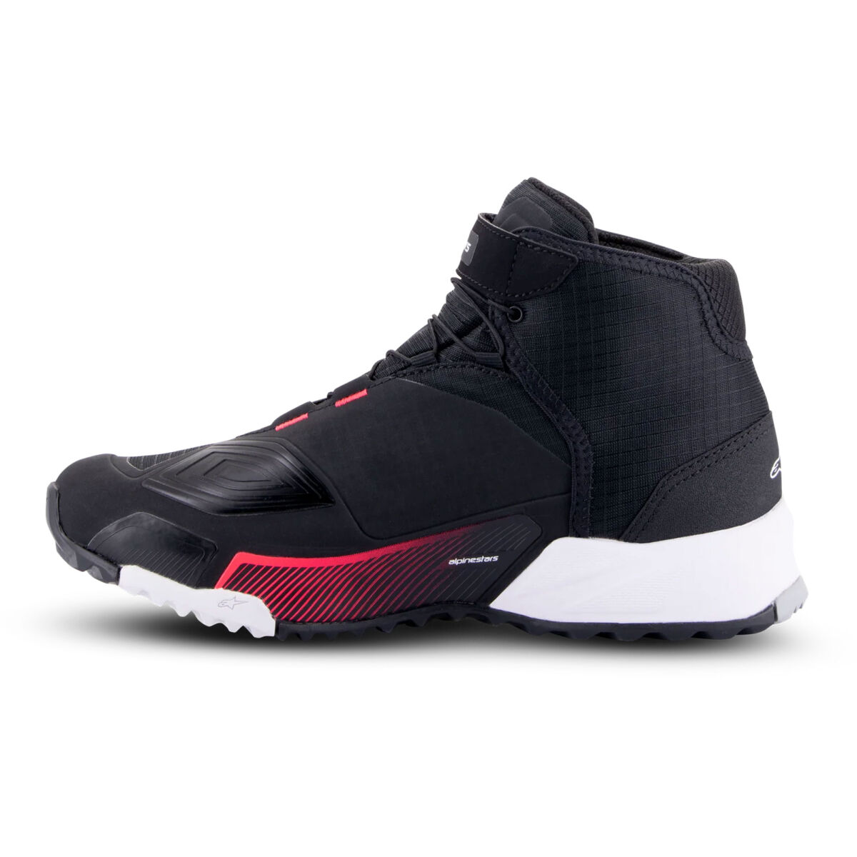 Alpinestars CR-X DS Korumalı Kadın Motosiklet Botu Siyah / Beyaz / Kırmızı