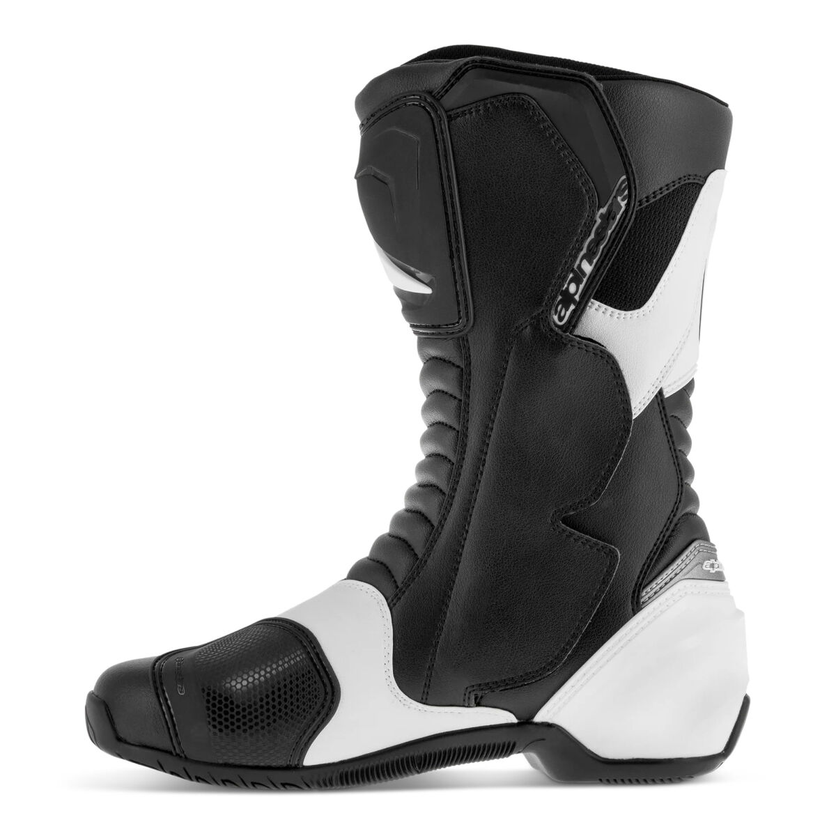 بوت موتورسیکلت Alpinestars SMX S محافظ‌دار اسپرت مشکی / سفید