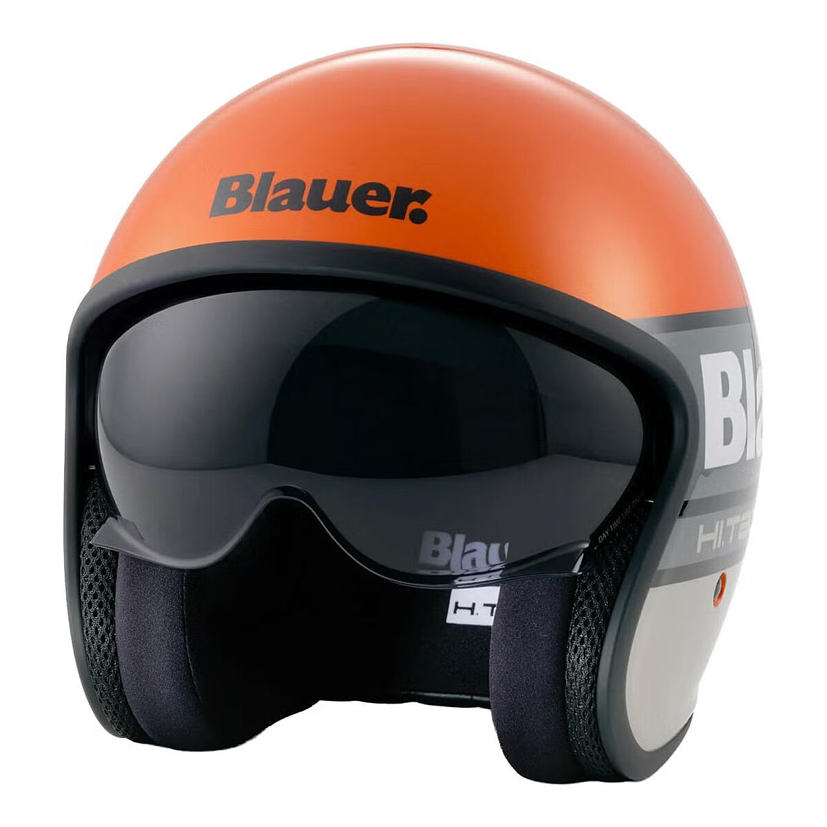 کلاه ایمنی موتورسیکلت Blauer Pilot 4.0 روشن نارنجی / خاکستری