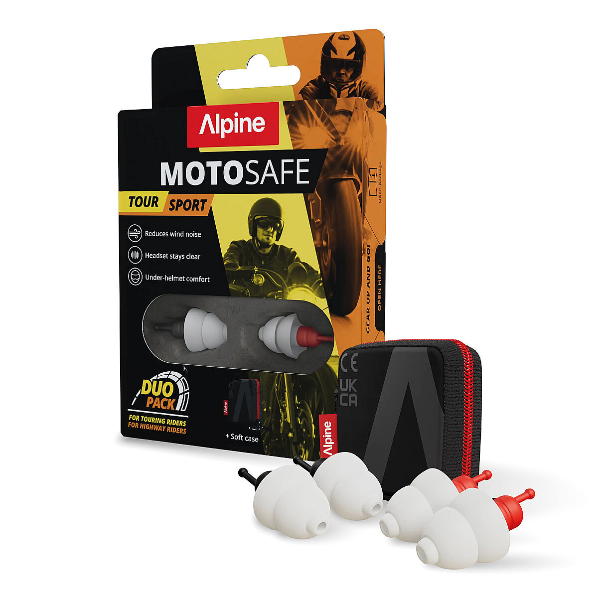 لوازم جانبی موتور Alpine Motosafe Duo گوش درپوش