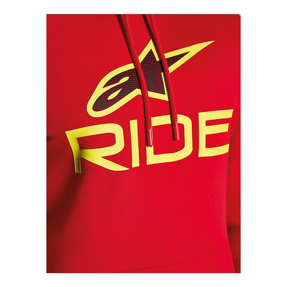 Alpinestars Ride V3 Hoodie KapüşOnlu Sweatshirt Red / Yellow