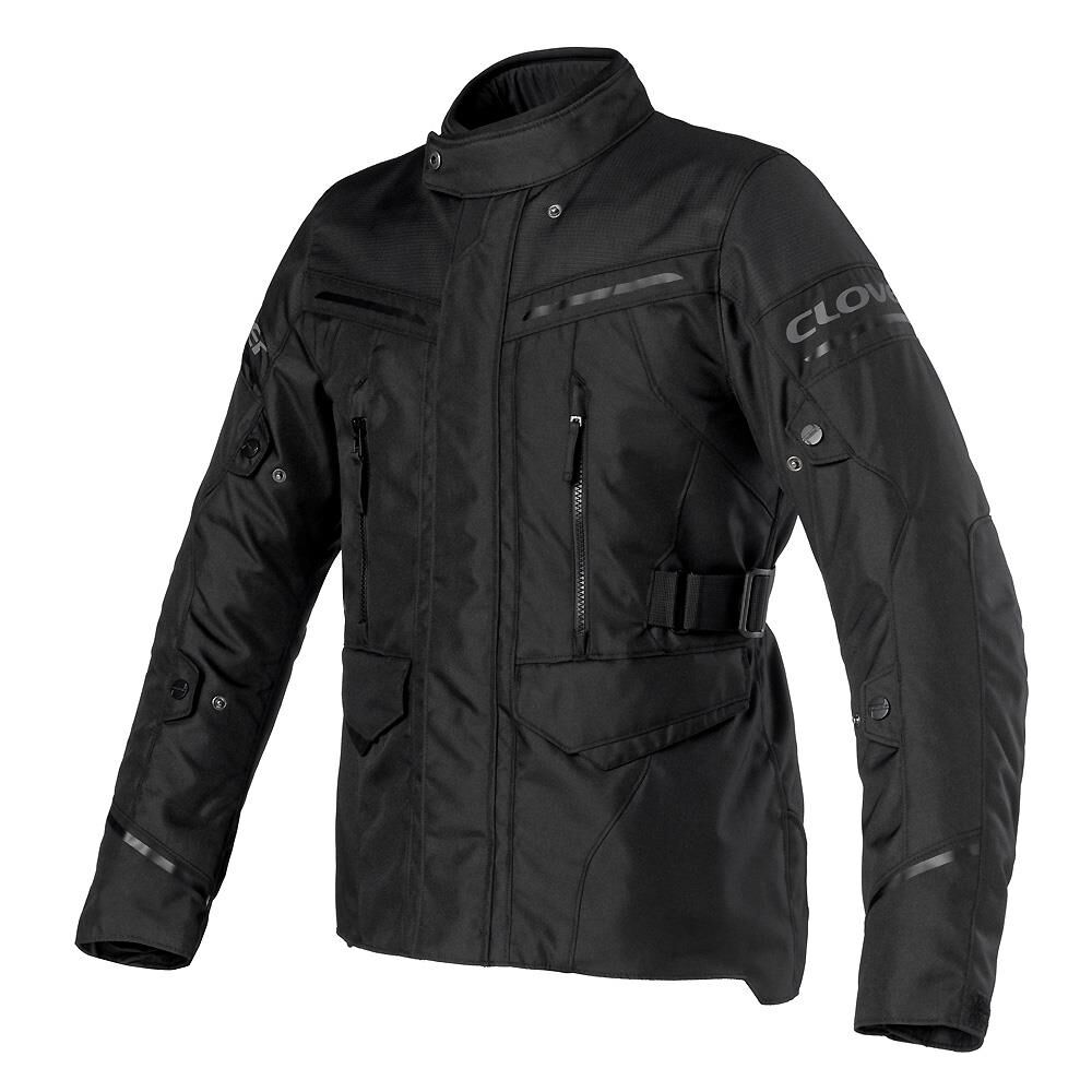 GARAJJ Clover Storm-4 WP Protective Motorcycle Jacket Black