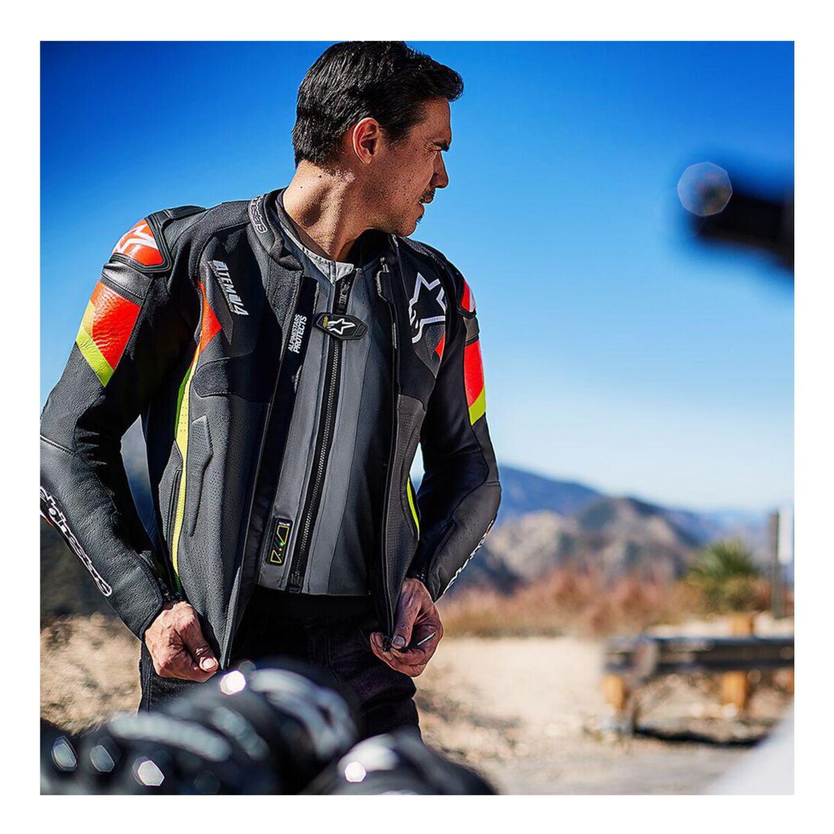تجهیزات محافظ موتور GARAJJ Alpinestars Tech-Air 5 System ایربگ کاپشن