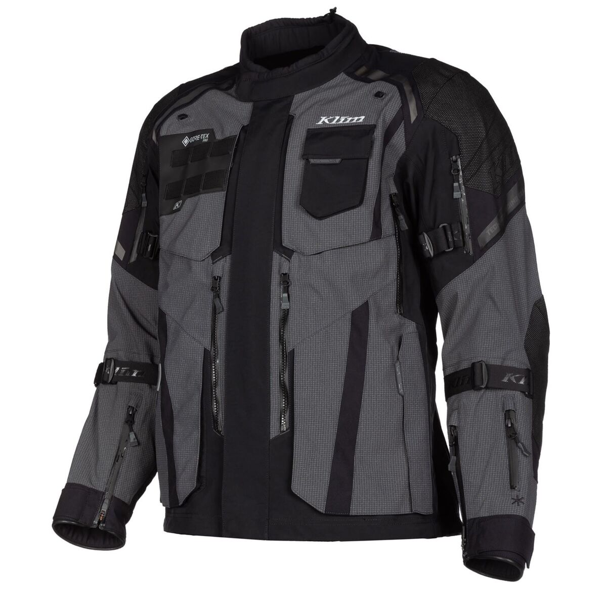 Klim Badlands PRO A3 Gore-Tex Protective Motorcycle Jacket Hayalet Black