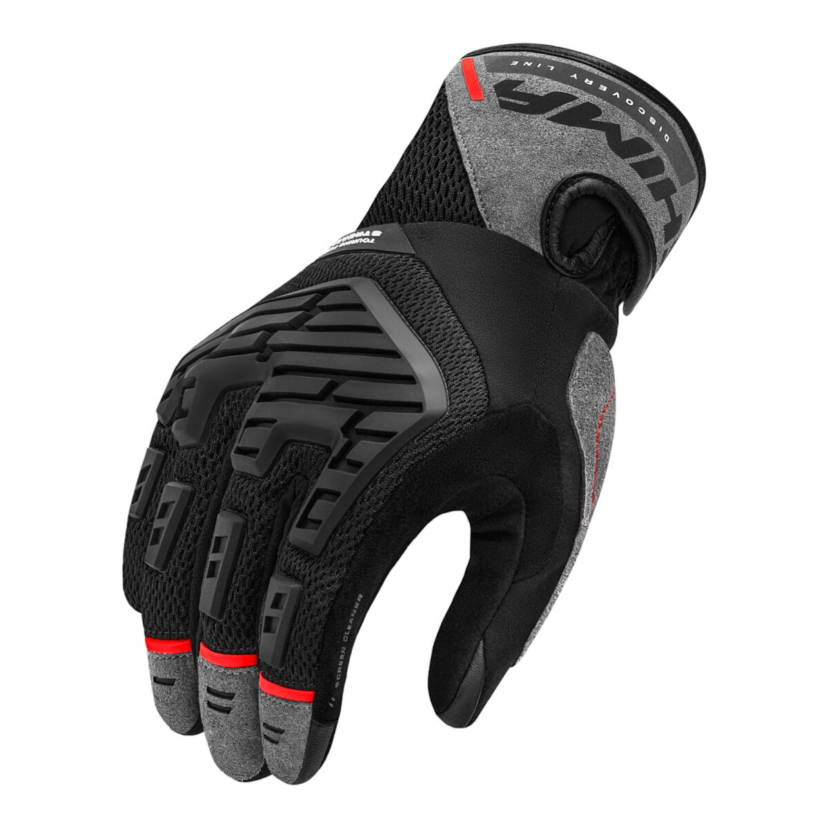 Shima Stream Vent Protective Motorcycle Glove Red