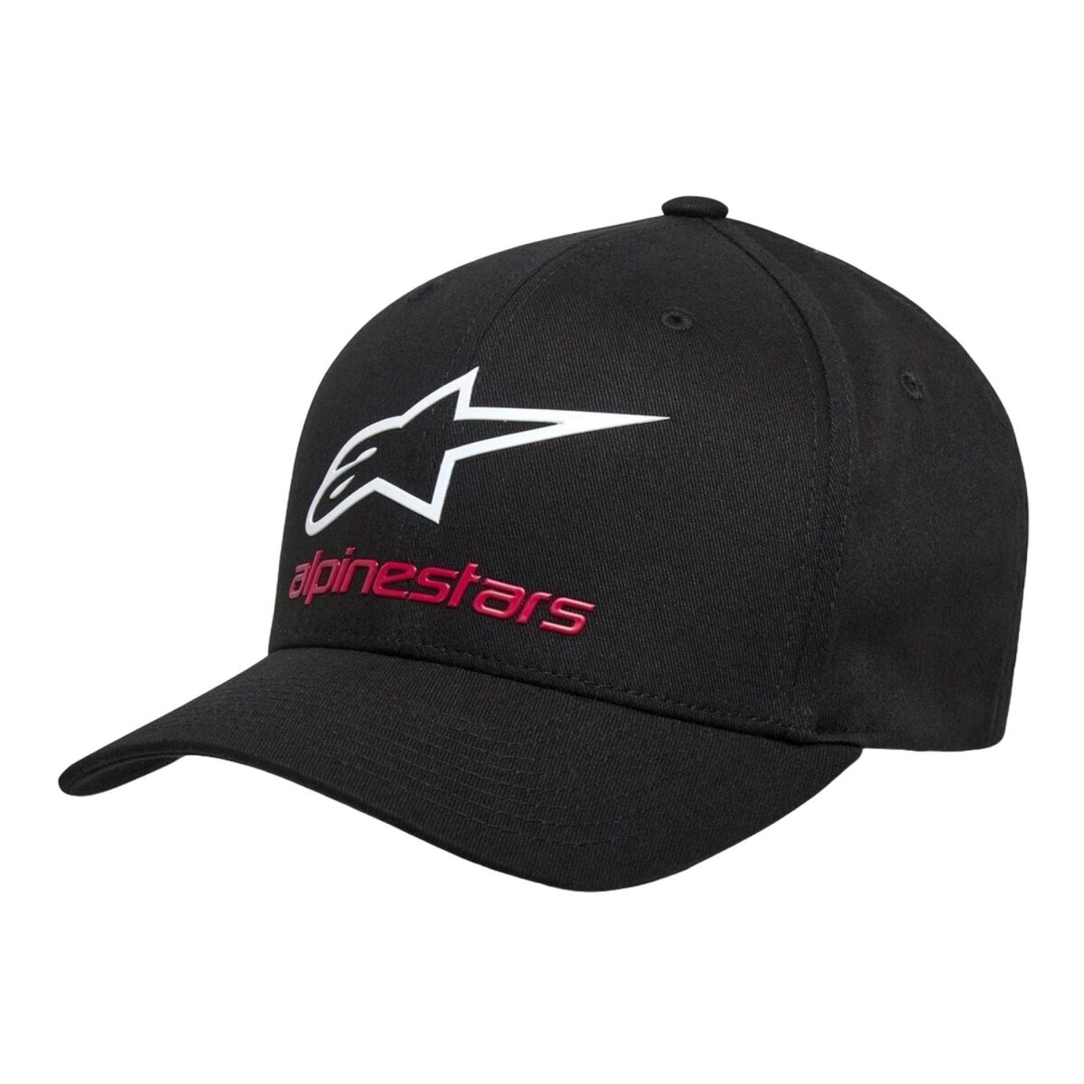 پوشاک روزمره موتور Alpinestars Always 2 کلاه کپ مشکی / سفید / قرمز