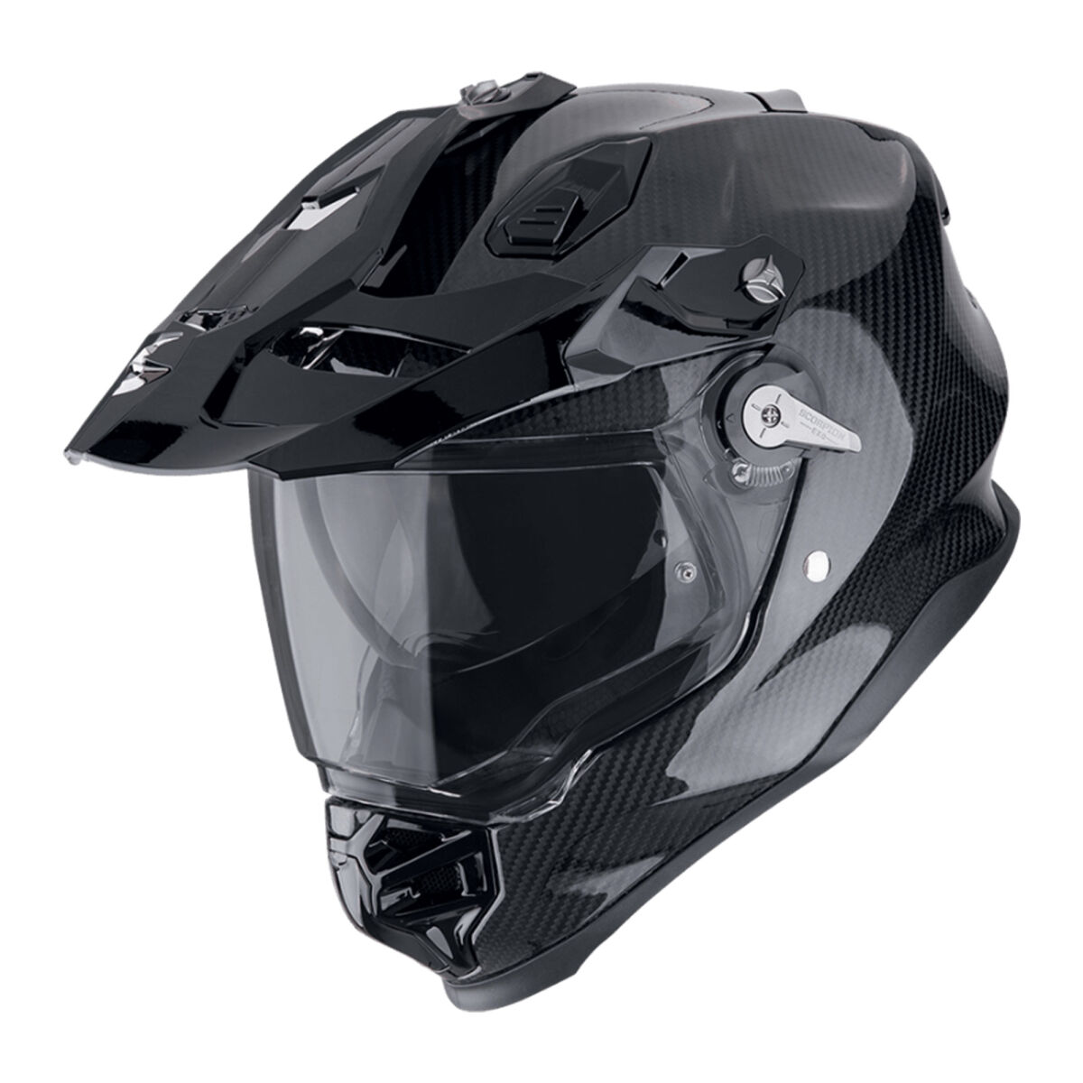 Scorpion ADF-9000 Air Carbon Kapalı Motorcycle Helmet Black