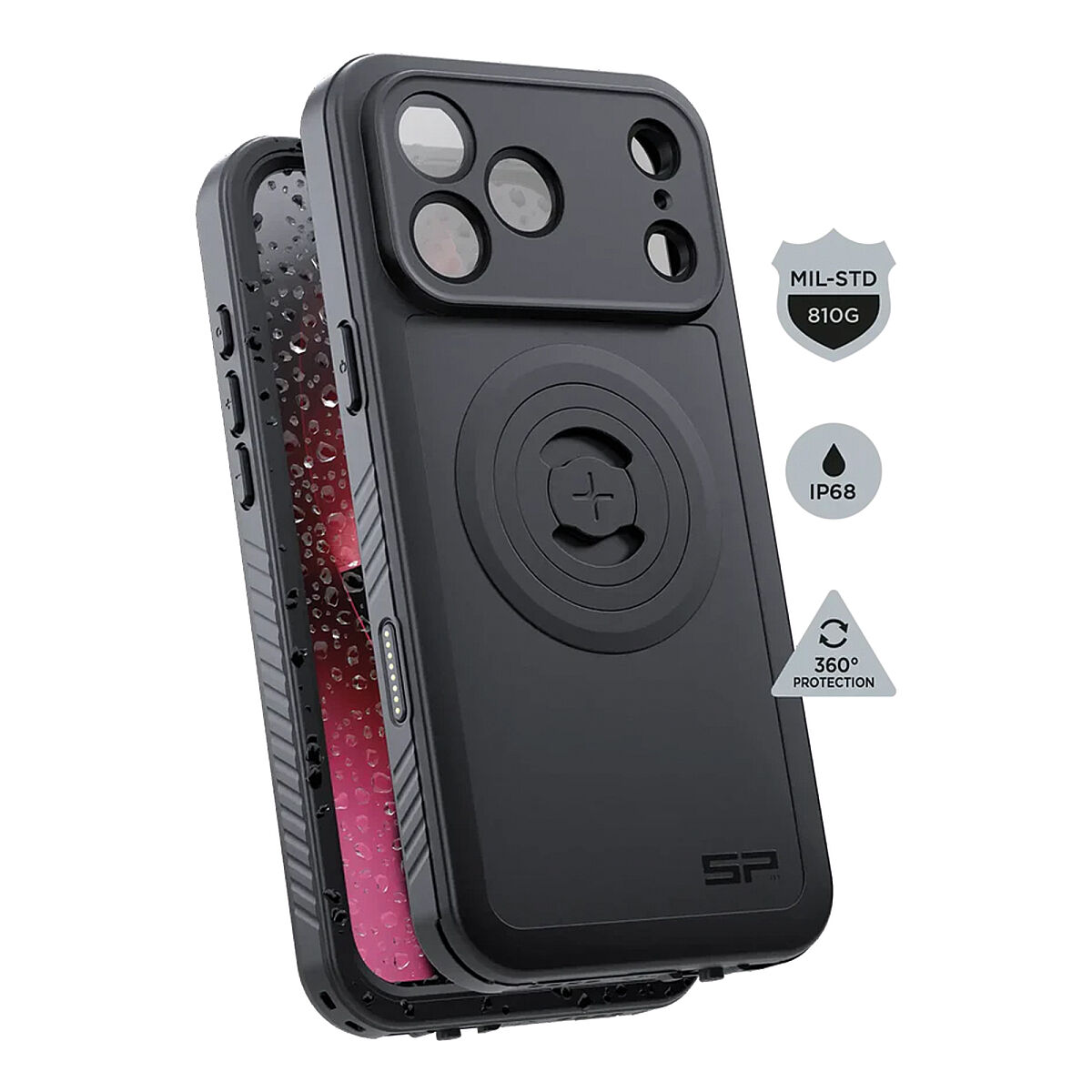 قطعات موتورسیکلت Sp Connect C+ iPhone 17 Pro Max Extreme موبایل کاور
