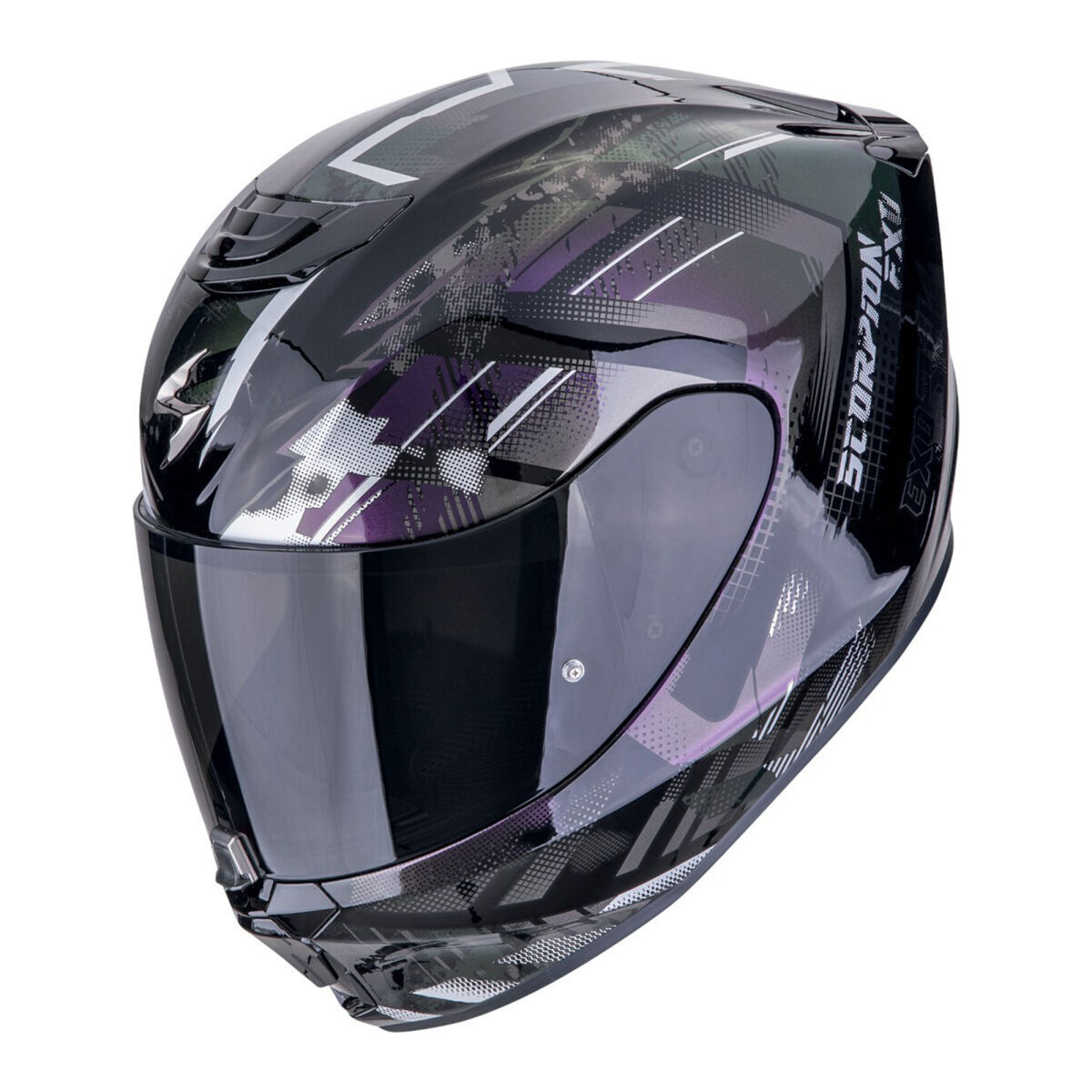 Scorpion EXO 391 Clutter Kapalı Motosiklet Kaskı Siyah