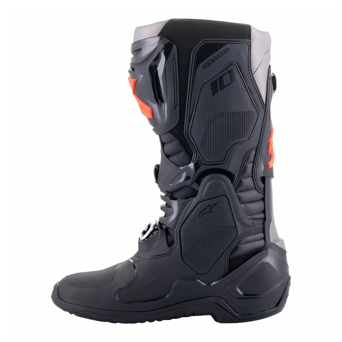 بوت موتورسیکلت Alpinestars TECH 10 کراس مشکی / قرمز