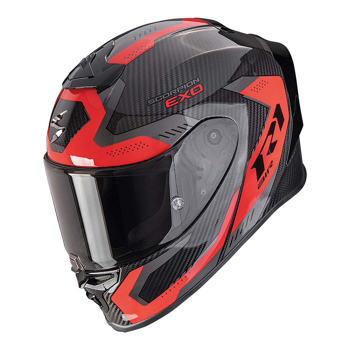 Scorpion EXO R1 Evo II Carbon Air Spor Motorcycle Helmet Black