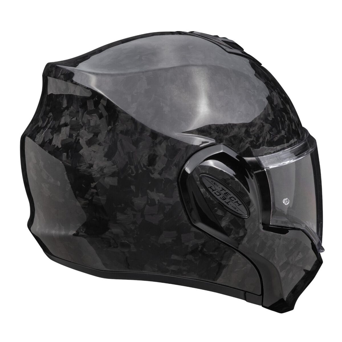 Scorpion Exo-Tech Evo Onyx Carbon Çene Açılabilir Motosiklet Kaskı Siyah