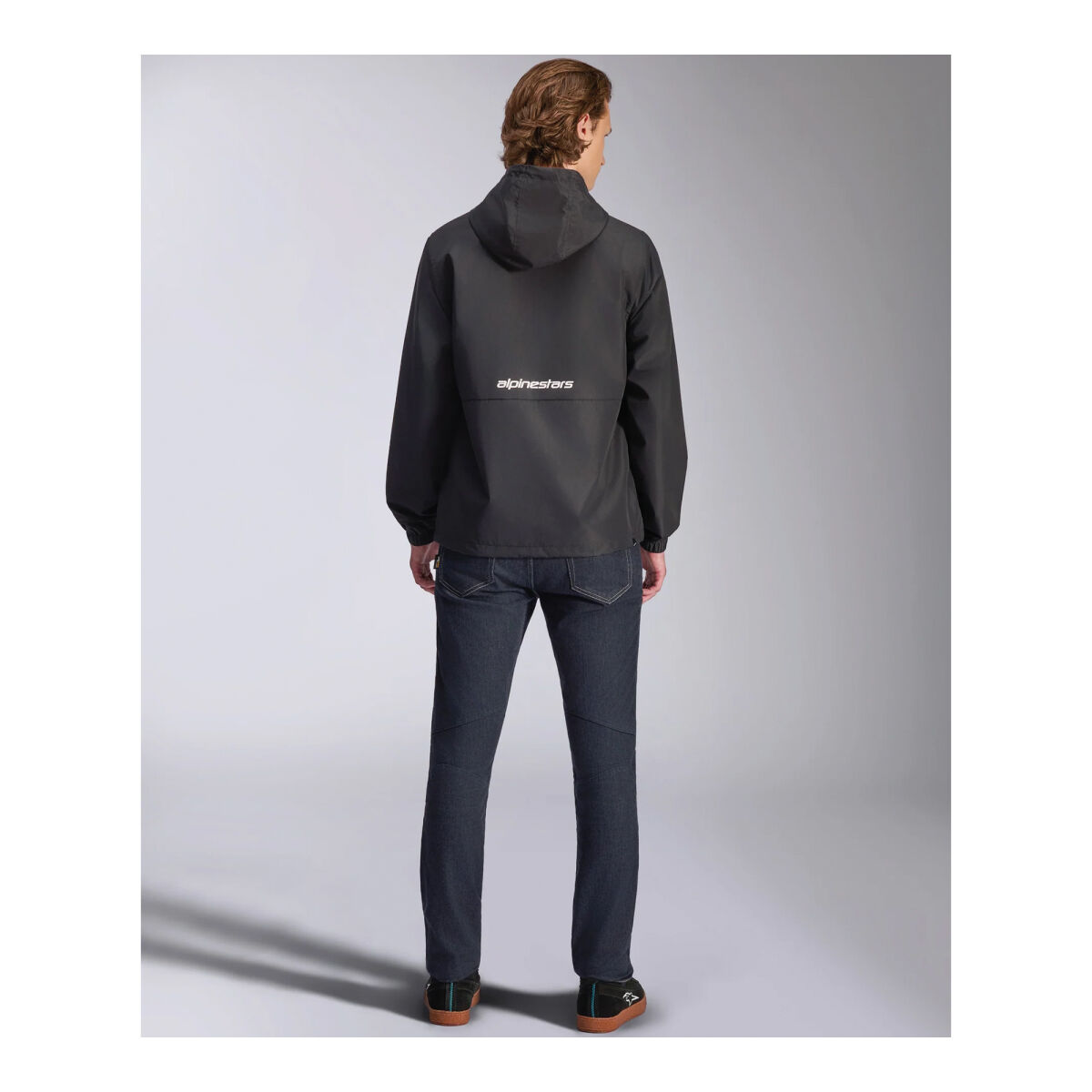 Alpinestars Speeder Chromium Windbreaker Rüzgarlık Siyah / Beyaz