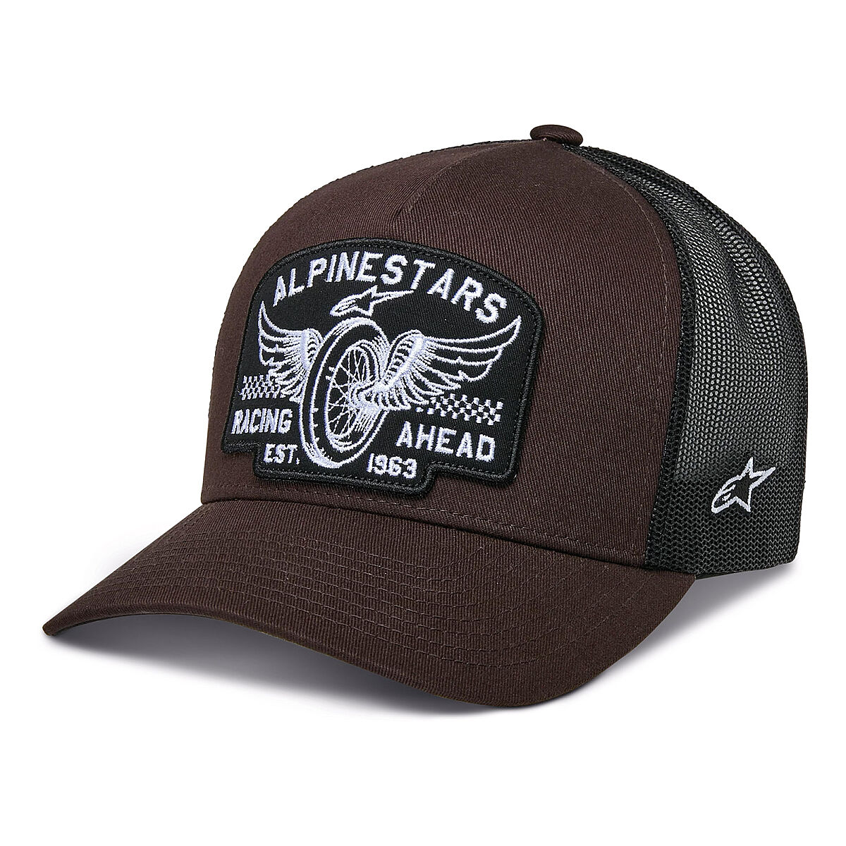 Alpinestars Heritage Patch Trucker ŞApka Brown / Black