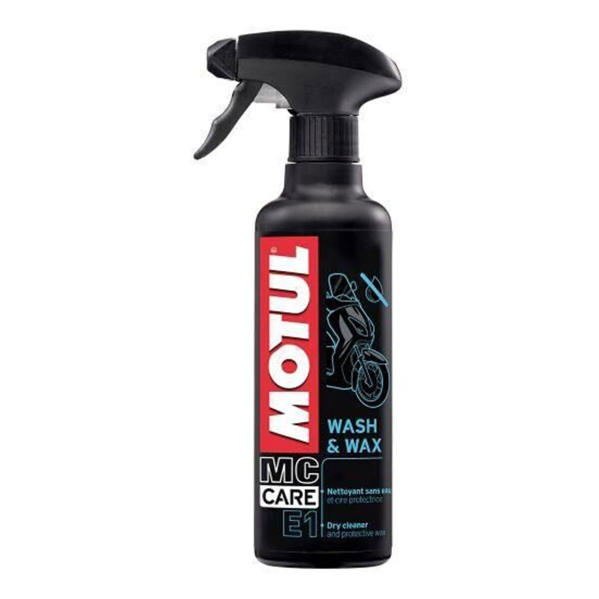 Motul MC CARE E1 Wash Wax Susuz Temizleyici ve Cilalama Spreyi 400ml