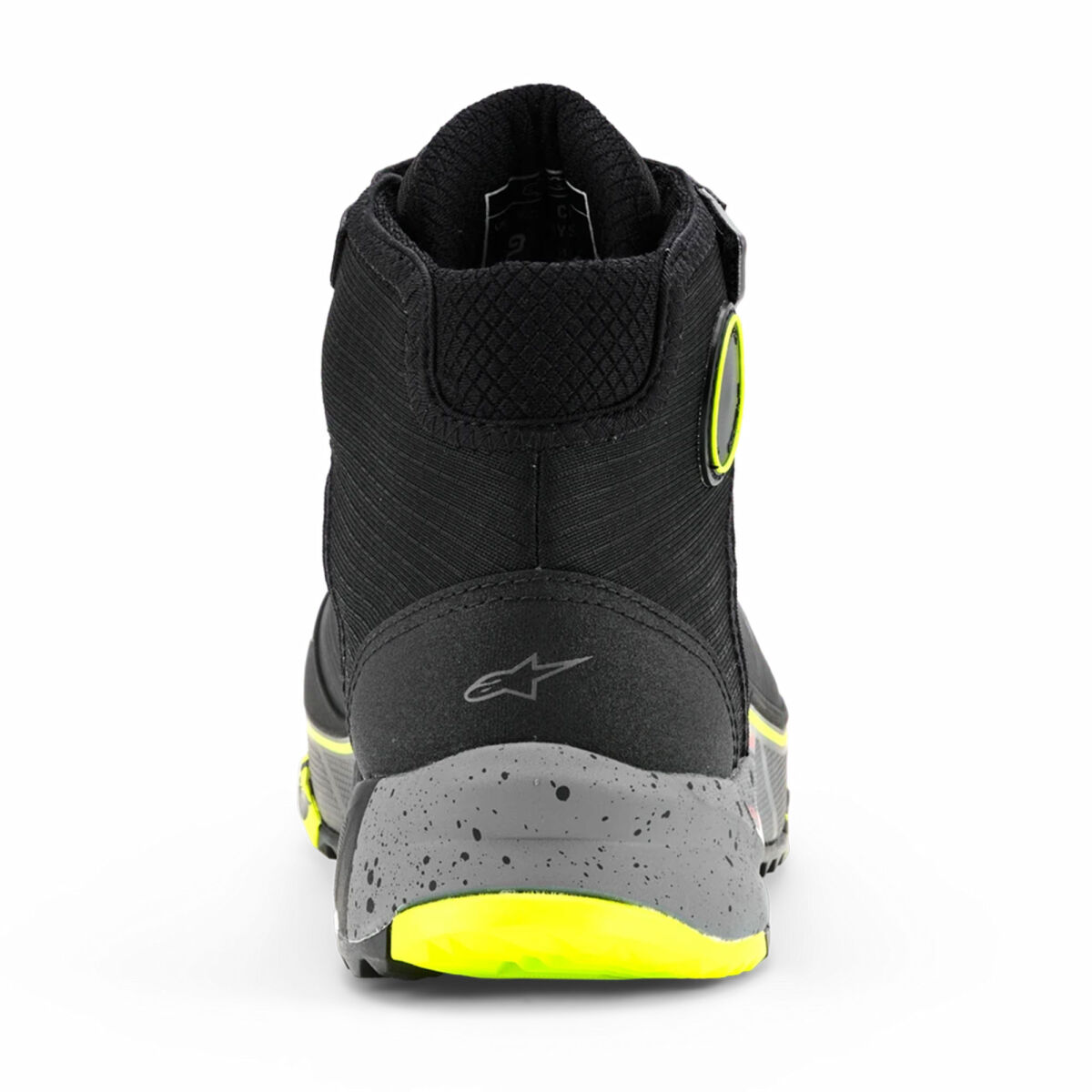 Alpinestars CR-X Drystar Protective Motorcycle Boot Black / Yellow