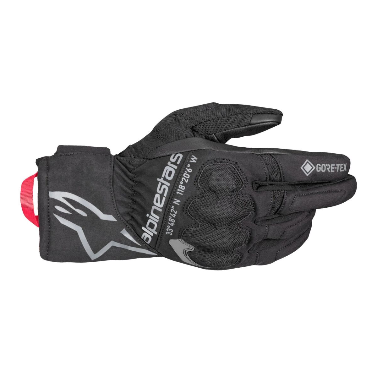 Alpinestars Crestone Gore-Tex Korumalı Motosiklet Eldiveni Siyah