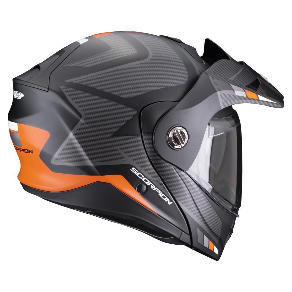 Scorpion ADX-2 Camino Adv Motorcycle Helmet Black / Grey / Orange