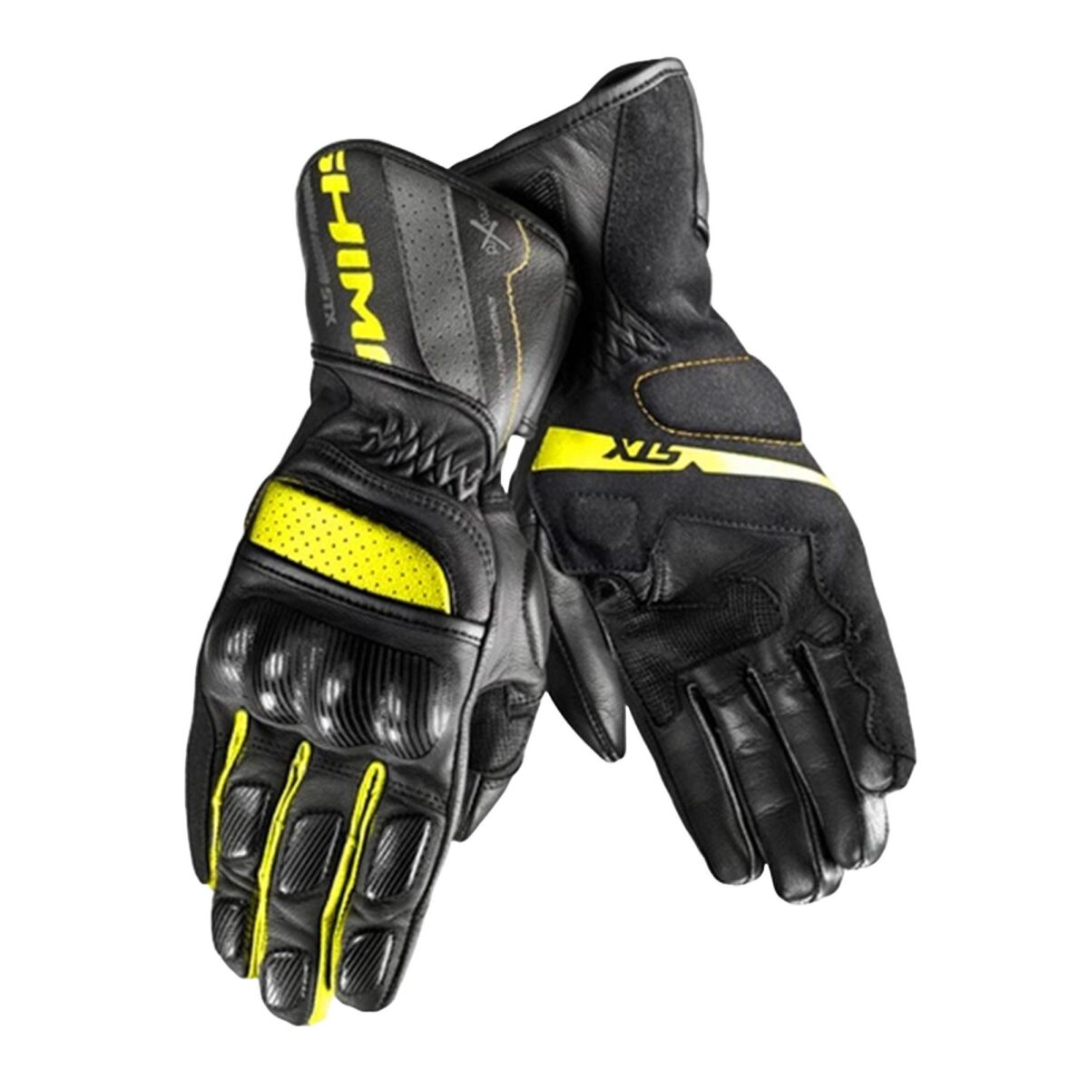 Shima STX-2 Korumalı Motosiklet Eldiveni Siyah / Sarı