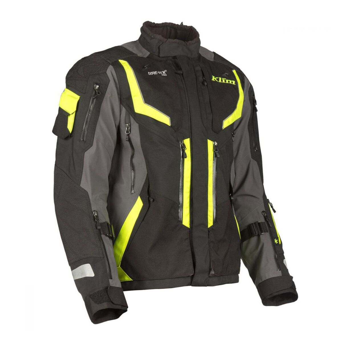 کاپشن موتورسیکلت Klim Badlands Pro محافظ‌دار زرد