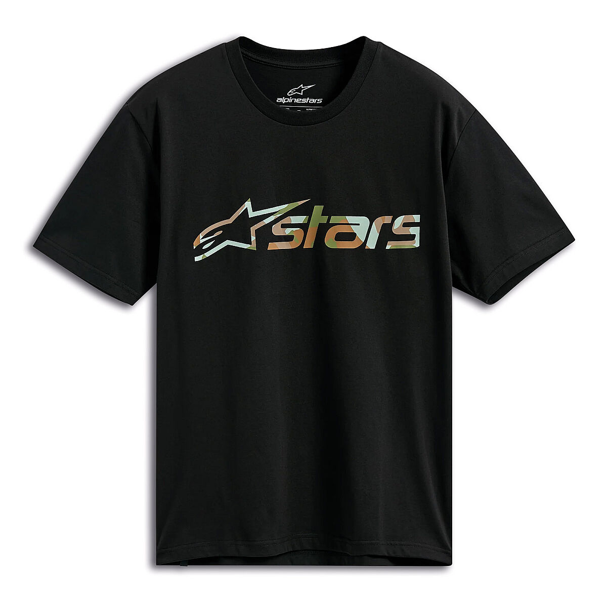 پوشاک روزمره موتور Alpinestars Verdure Camo تیشرت مشکی