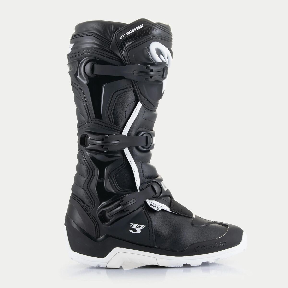 Alpinestars Tech-3 Enduro WP Protective Motorcycle Boot Black / White