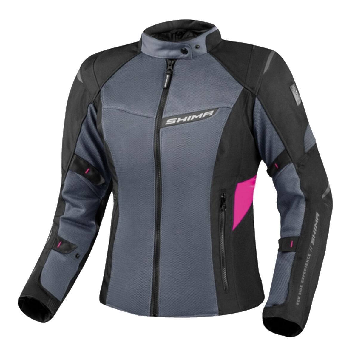 Shima Rush 2.0 Lady Vent Protective Women Motorcycle Jacket Pembe