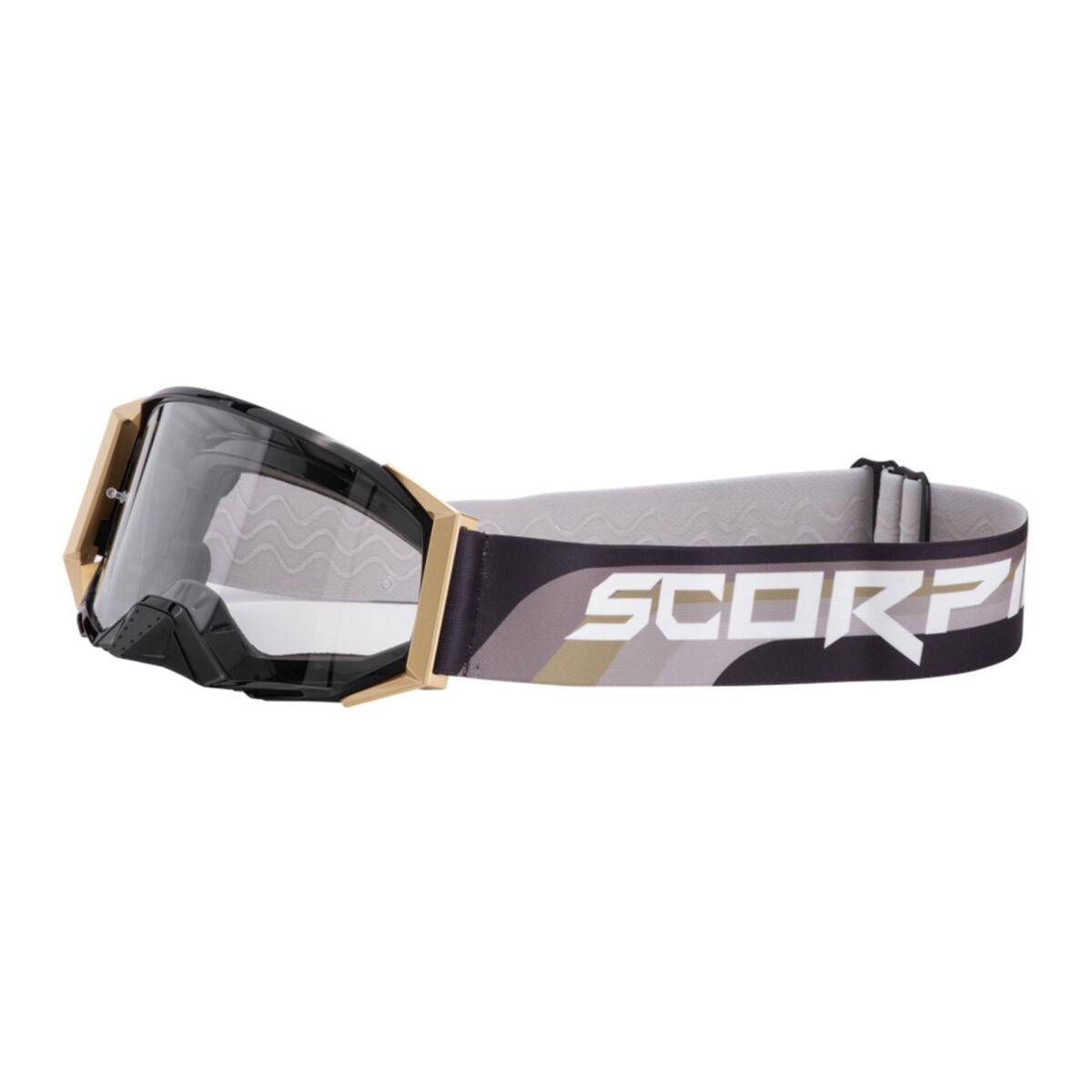 Scorpion Goggle Motocross Goggles E24 Black / Gold
