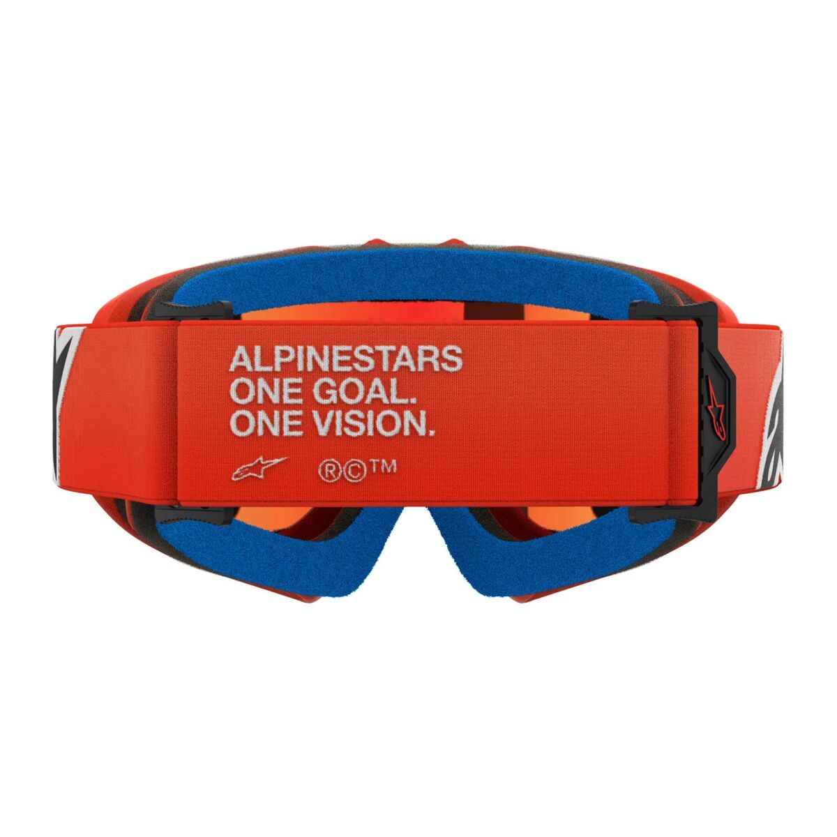 تجهیزات آفرود Alpinestars Vision Youth نوجوان / کودک عینک کراس عینک نارنجی / قرمز