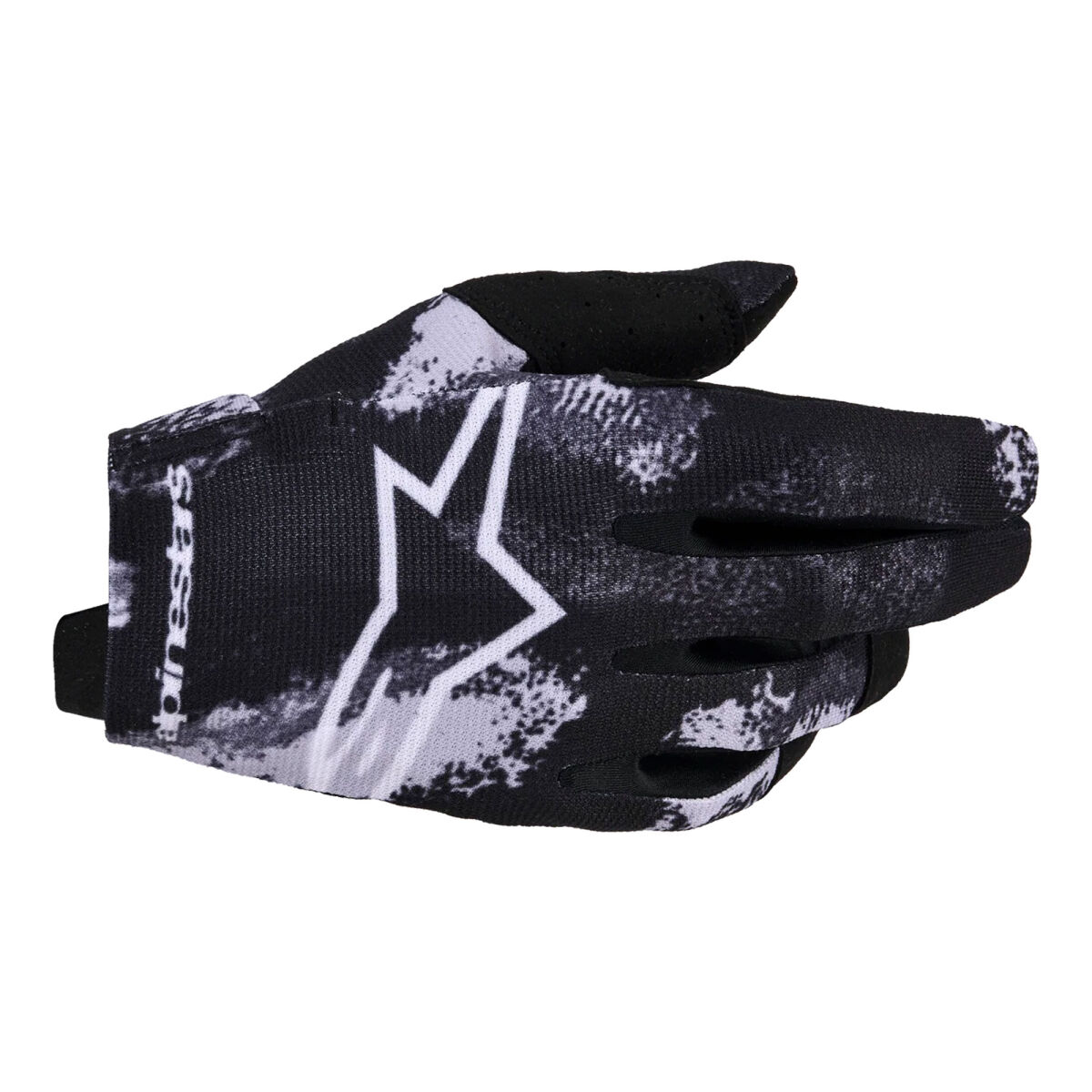 دستکش موتورسیکلت Alpinestars کامل Bore V2 کودک Ve نوجوان برای کراس مشکی / سفید