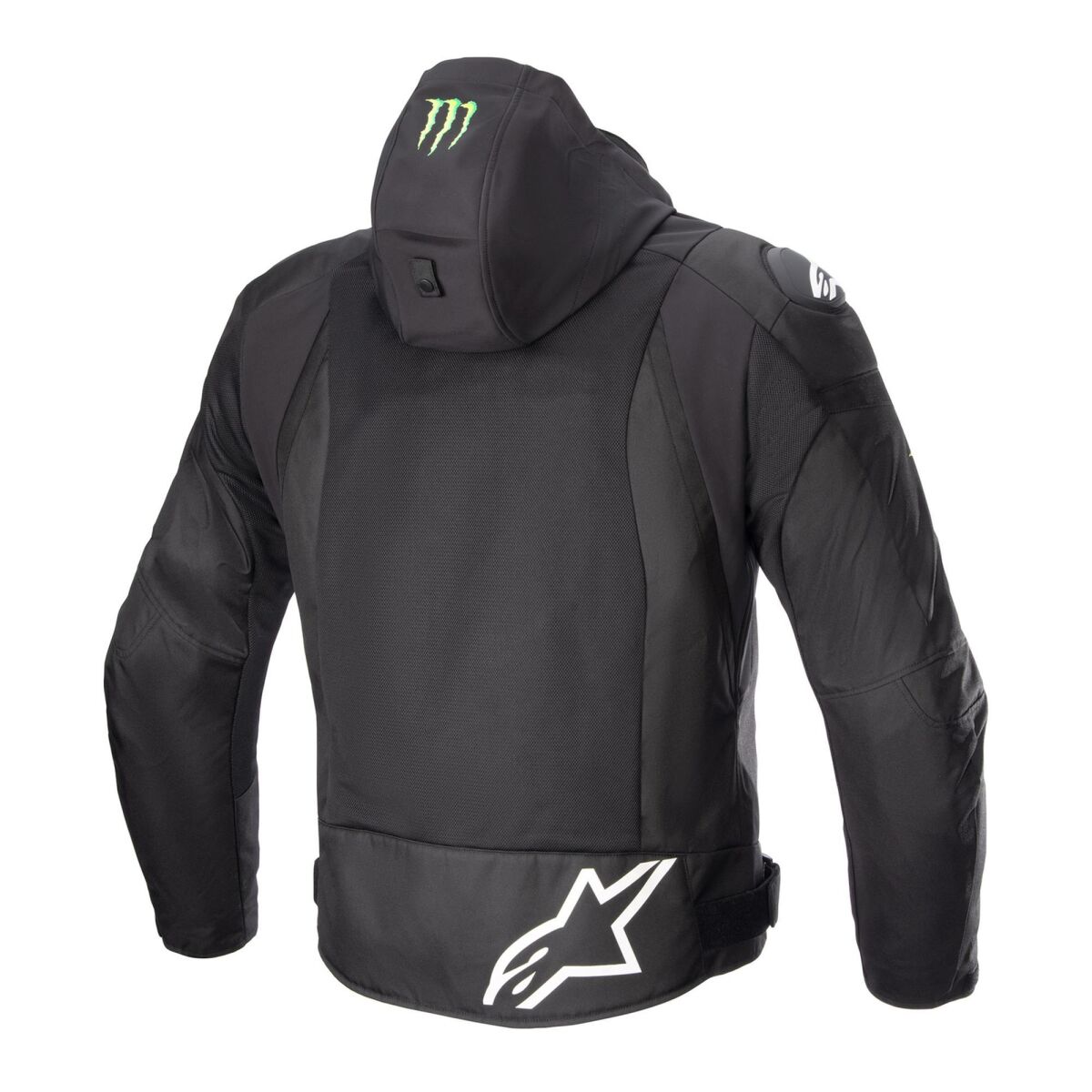 کاپشن موتورسیکلت Alpinestars FQ20 Zaca Air Monster محافظ‌دار مشکی / سفید