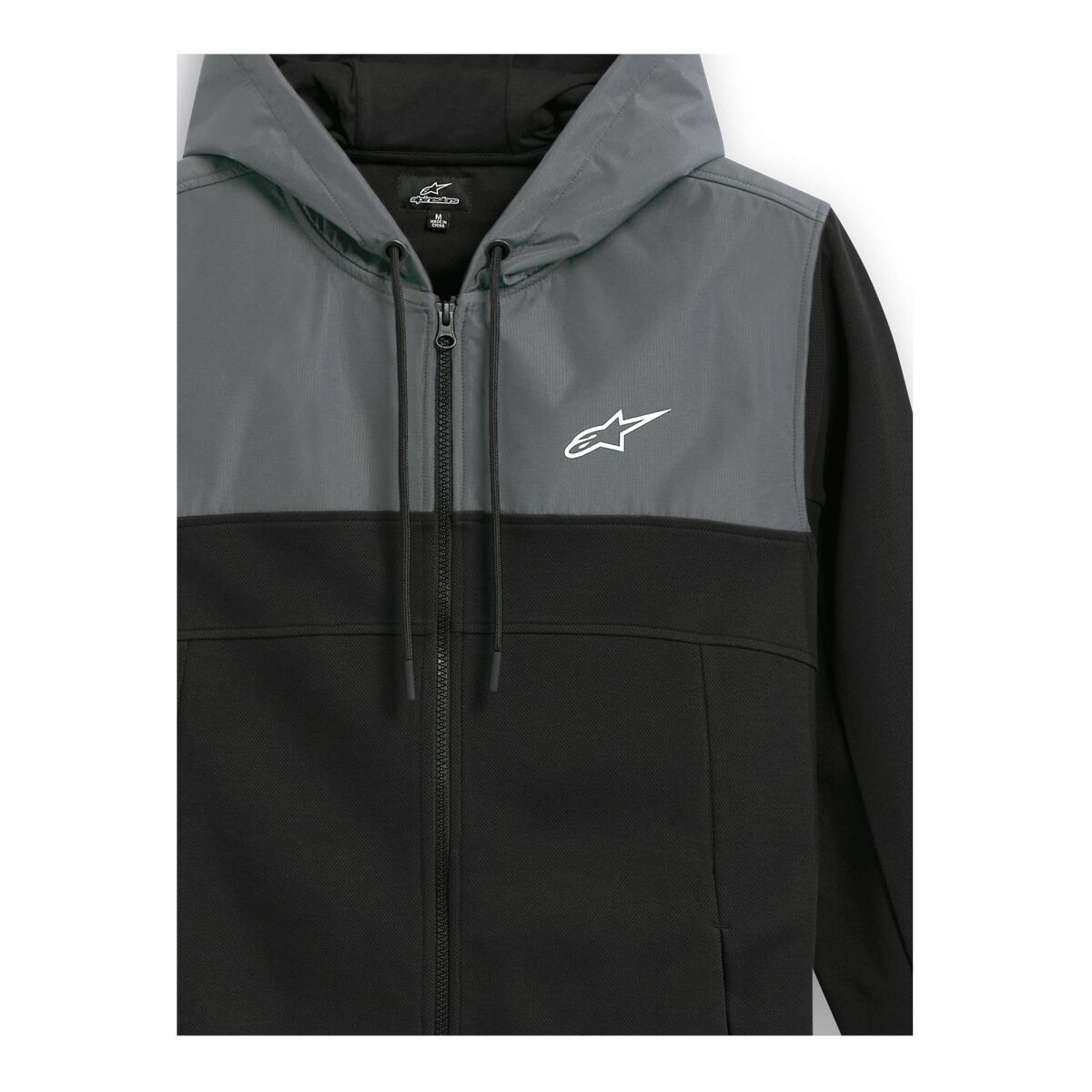 Alpinestars Reckoning Hoodie Kapüşonlu Sweatshirt Siyah / Gri