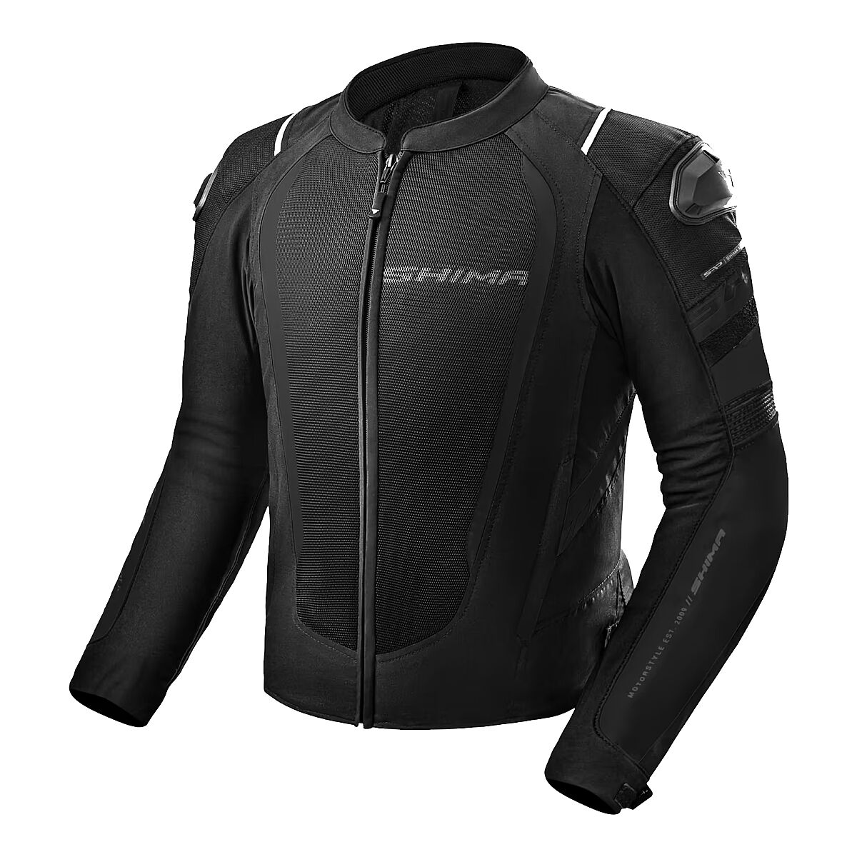 Shima Mesh Pro 2.0 Korumalı Motosiklet Montu Siyah
