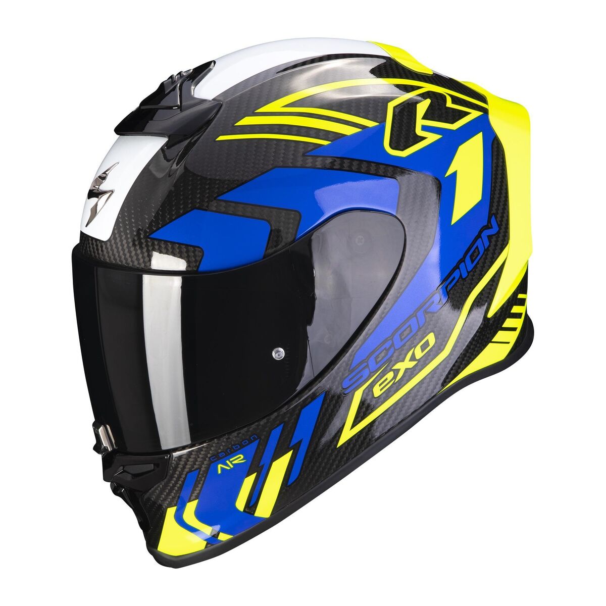 Scorpion EXO R1 Evo II Carbon Air Spor Motorcycle Helmet Black