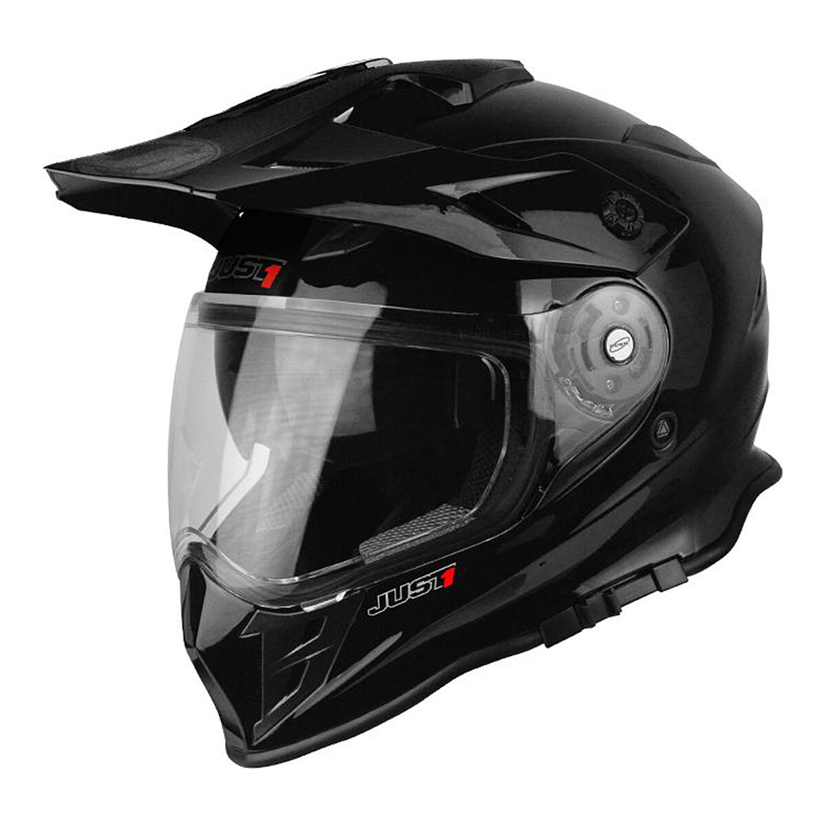 Just1 J34 Pro Kapalı Motosiklet Kaskı Siyah