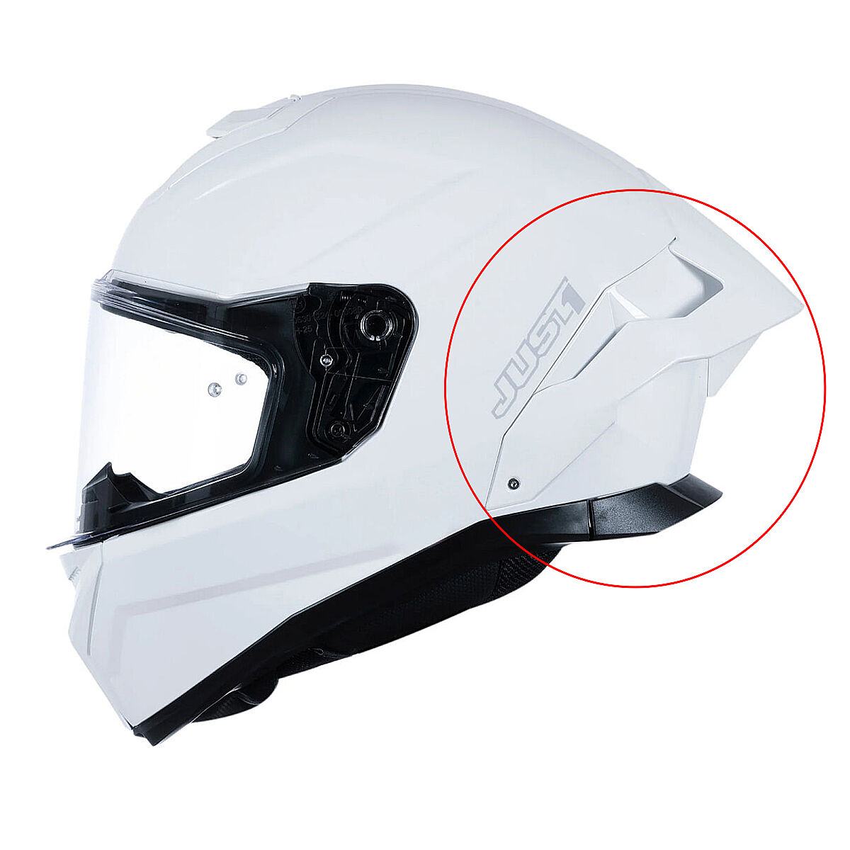 Just1 J-STR Spoiler White