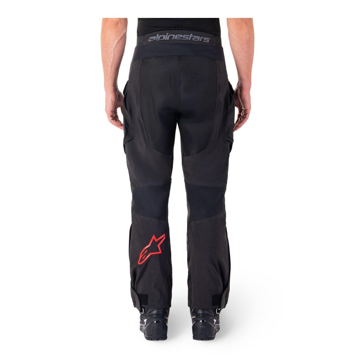 Alpinestars Hyde XT DS WP Protective Motorcycle Pants Black / Red