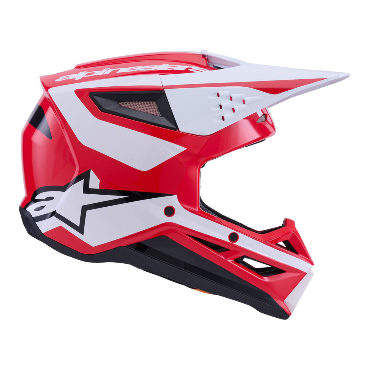 Alpinestars SM3 Heath Off-Road Helmet Red / Black
