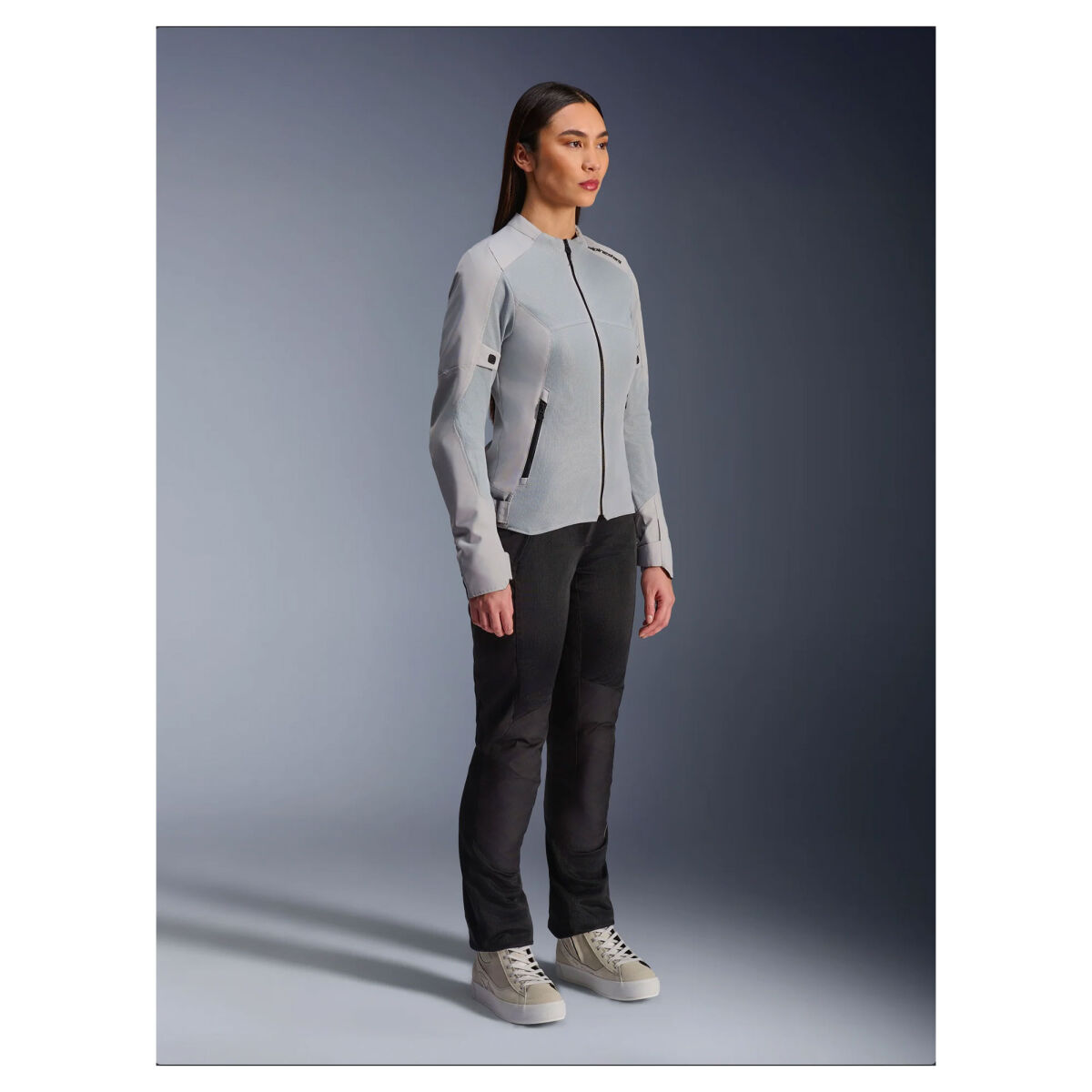 Alpinestars Stella C-1 Air Protective Women Motorcycle Jacket Grey