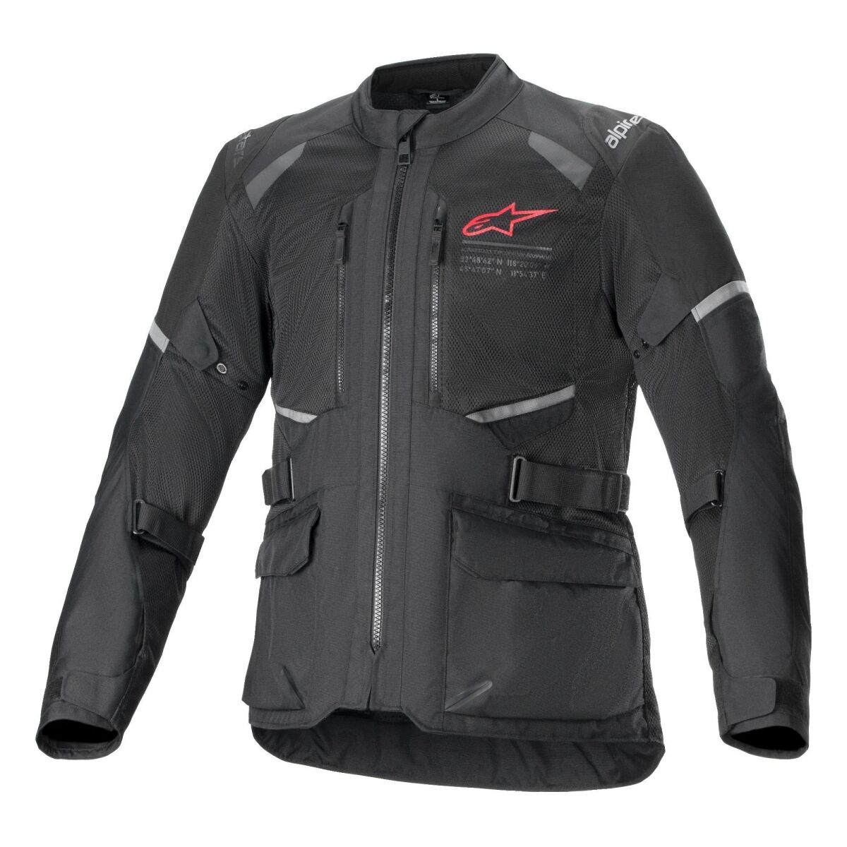 Alpinestars Andes Air Drystar Protective Motorcycle Jacket Black