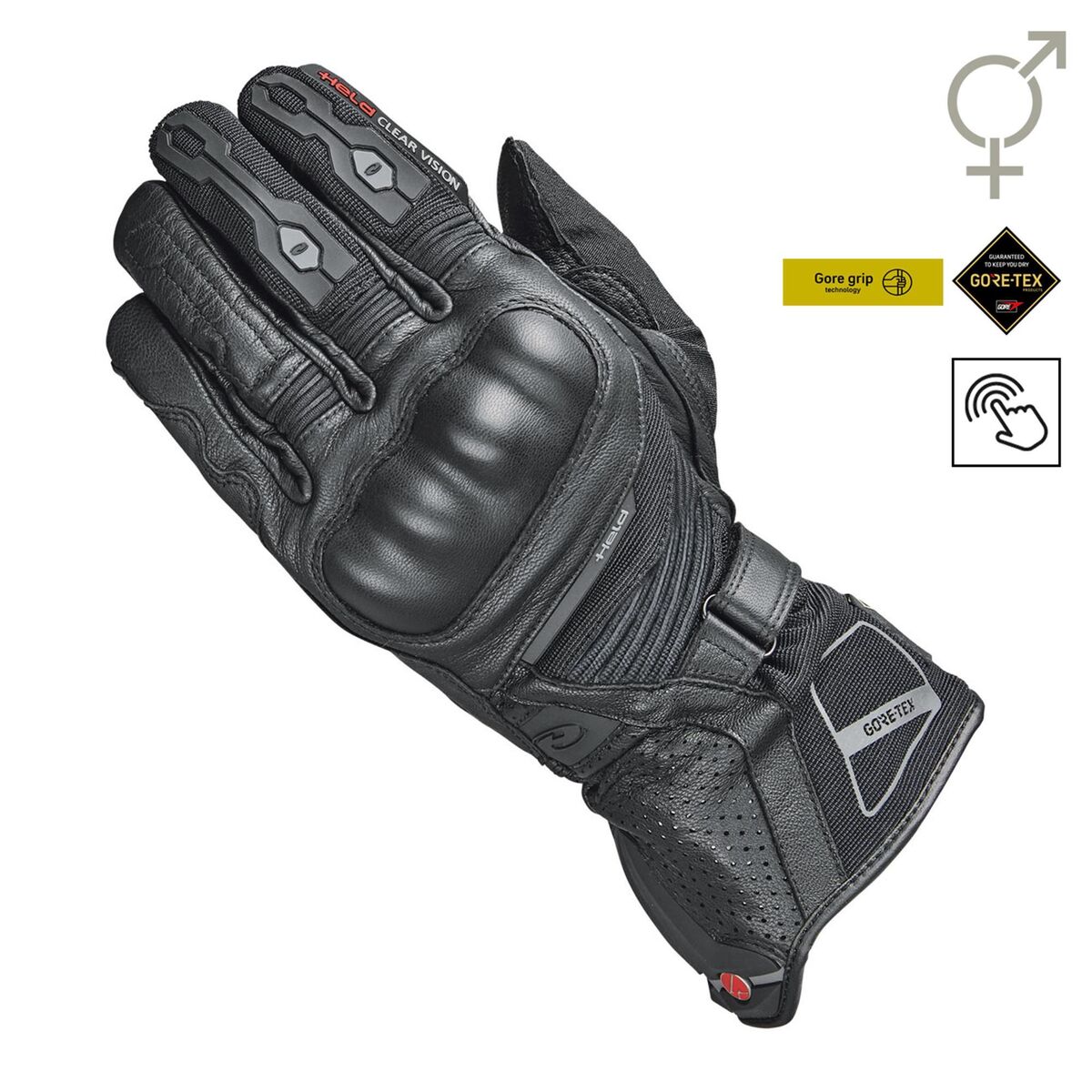 Held Score 4.0 Gore-Tex Protective Motorcycle Glove Black