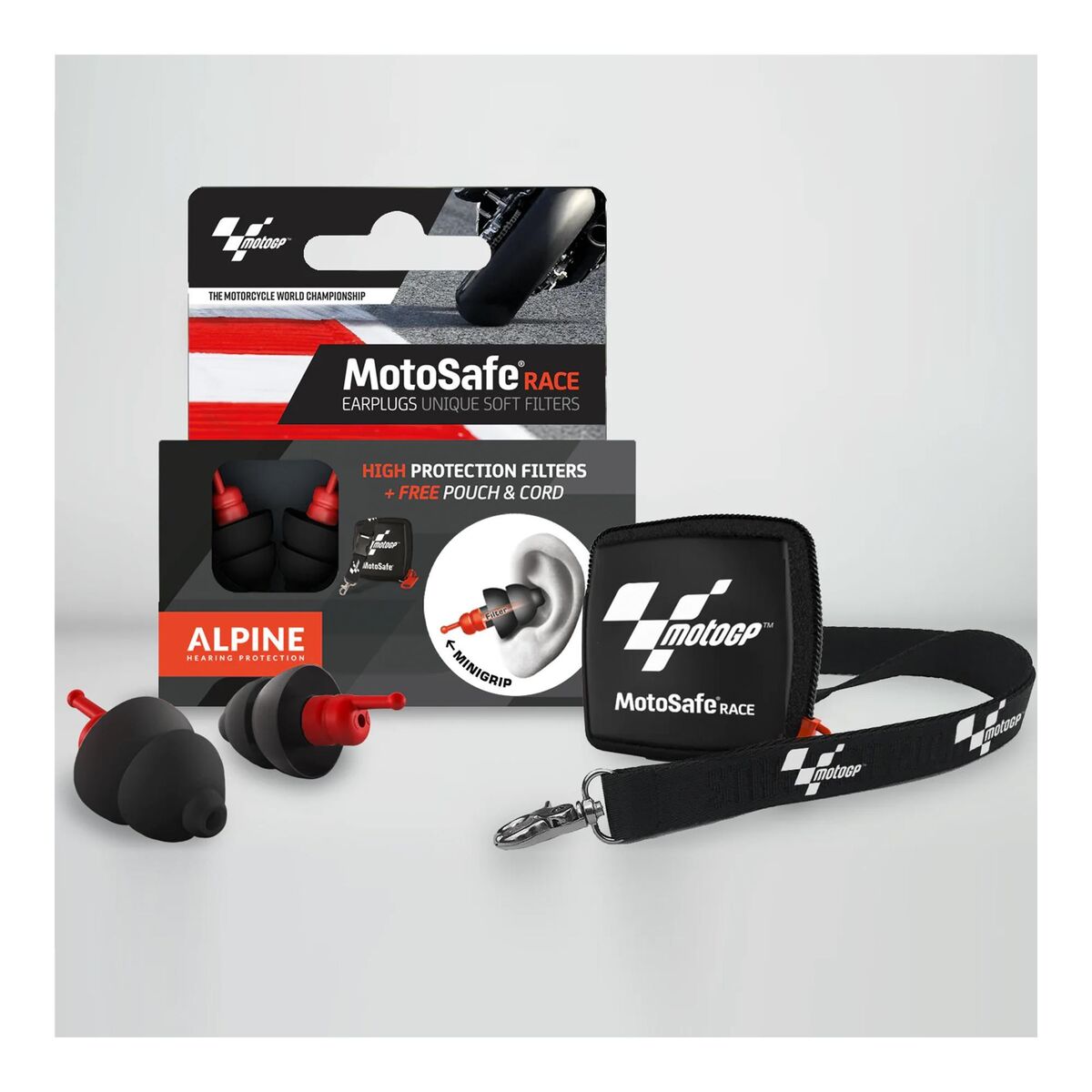 لوازم جانبی موتور Alpine Motosafe MotoGP Edition گوش درپوش