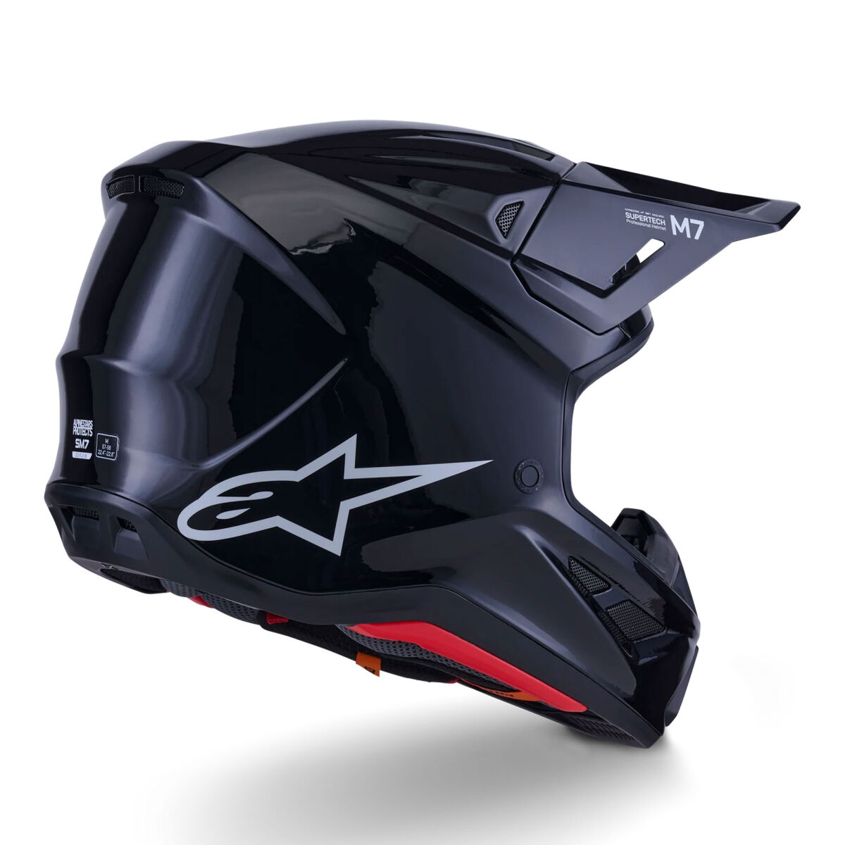 کلاه ایمنی موتورسیکلت Alpinestars S-M7 آفرود کلاه ایمنی مشکی