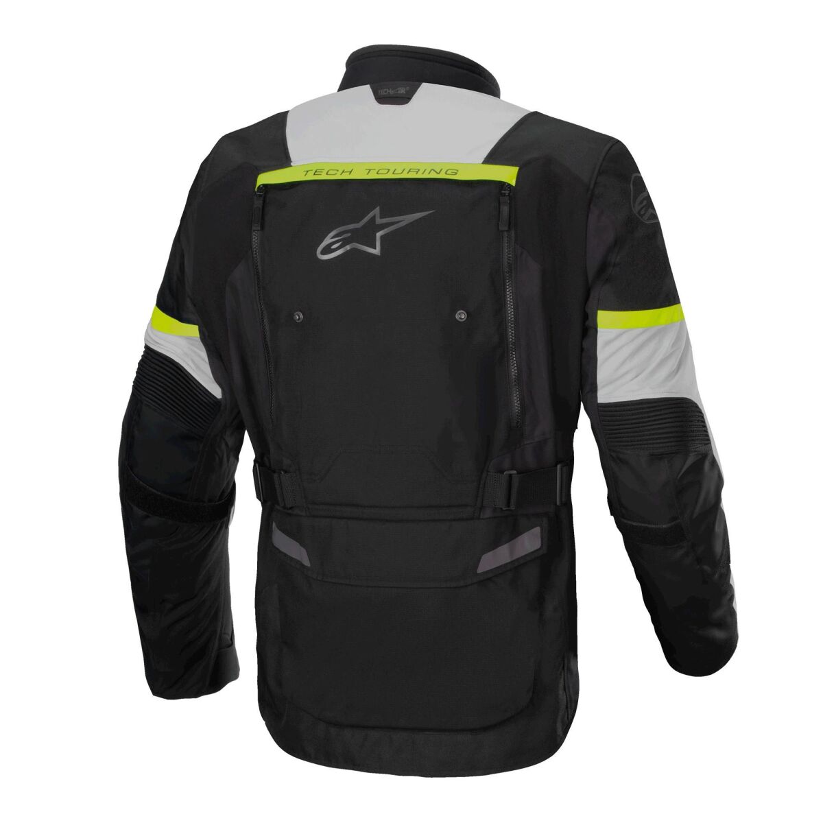 Alpinestars Bogota Pro Drystar Korumalı Motosiklet Montu Siyah / Gri / Sarı