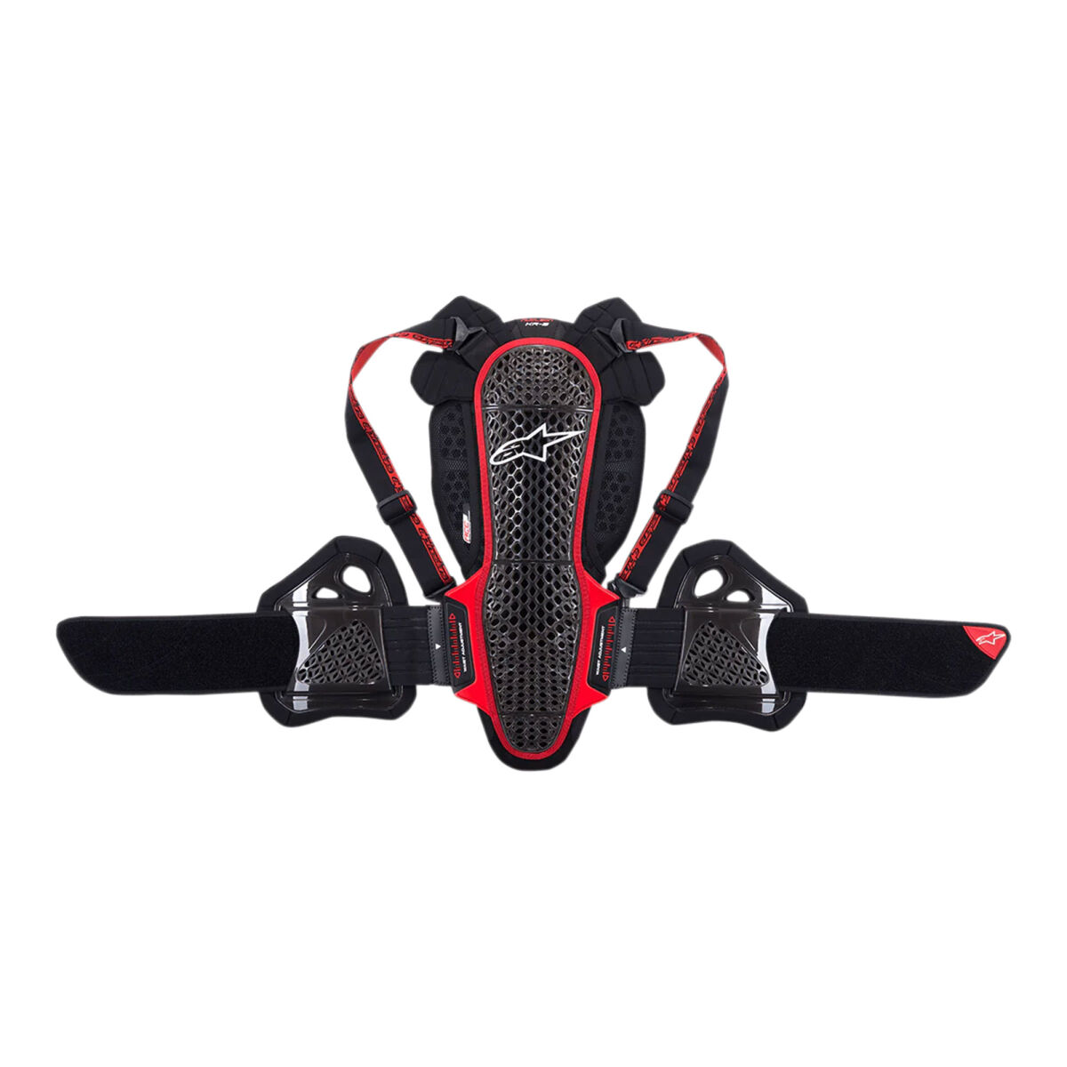 تجهیزات محافظ موتور Alpinestars Nucleon KR-3 کمر محافظ مشکی / قرمز