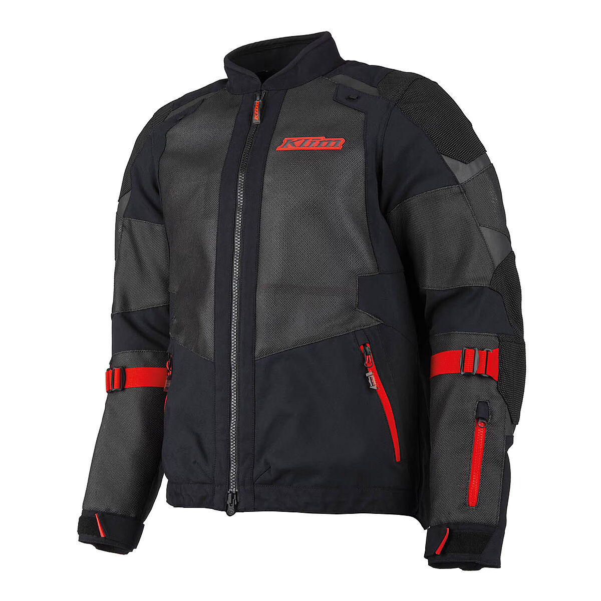 Klim Baja S4 Korumalı Motosiklet Montu Siyah / Kırmızı