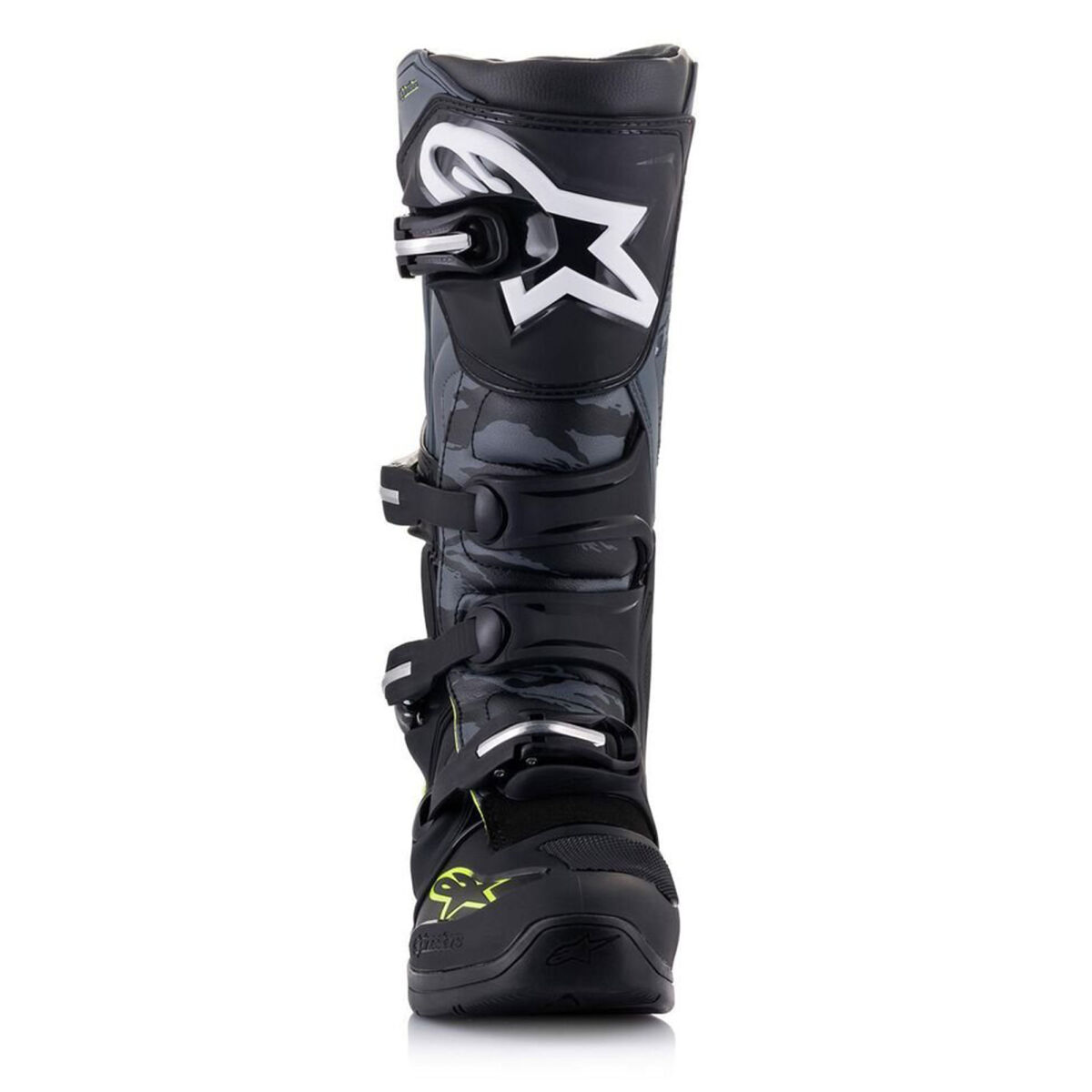 Alpinestars TECH 5 Kros Motorcycle Boot Grey / Yellow