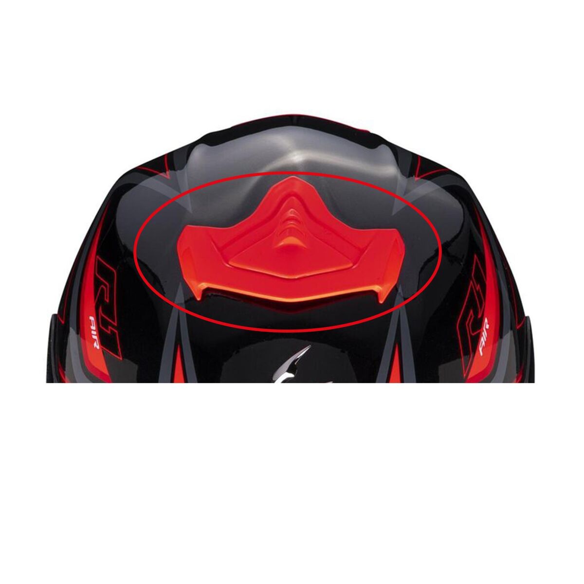 Scorpion EXO R1 Air Tepe HavalandıRma Red